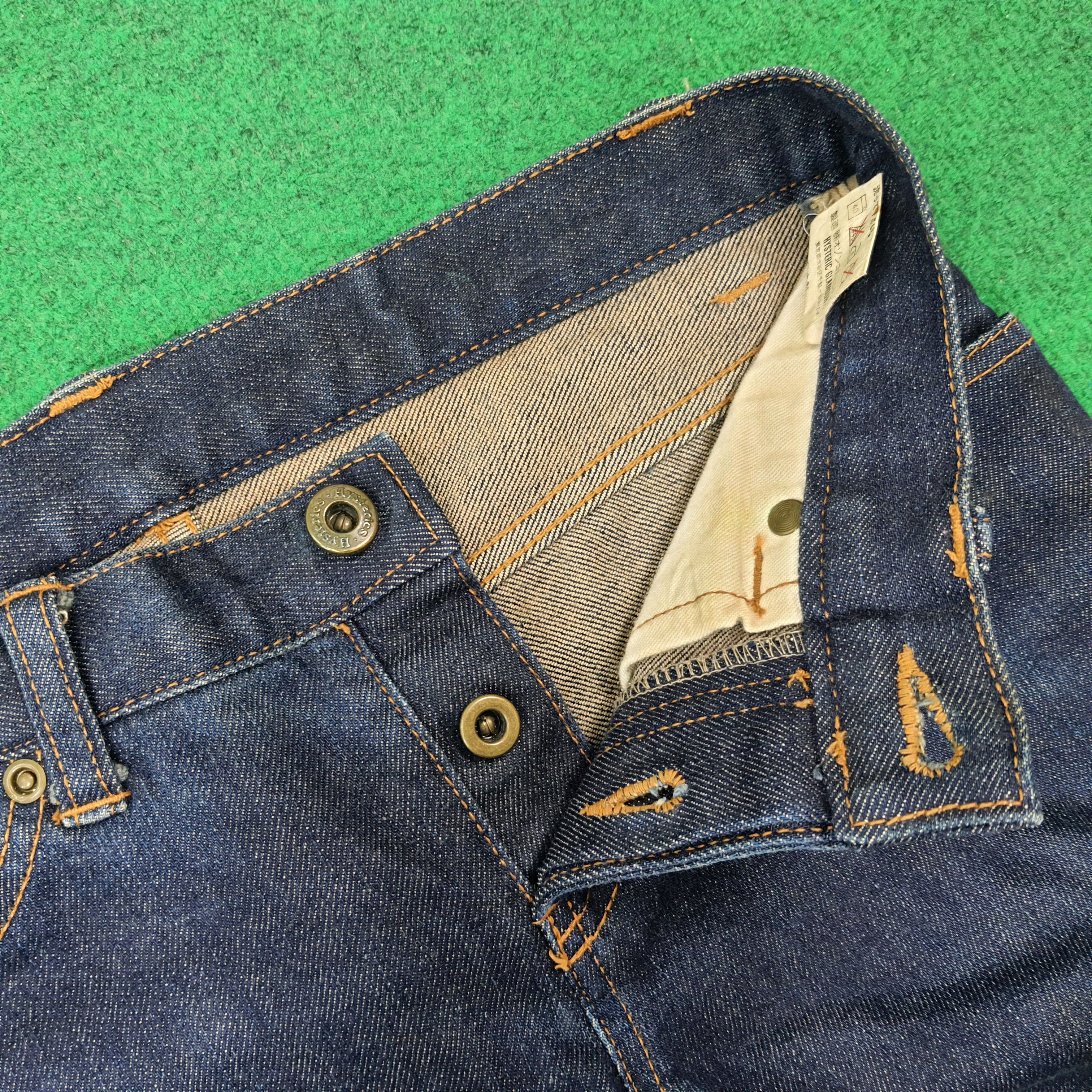 Hysteric Glamour Vintage Hysterics Raiders Custom Iconic Logo Jeans C272N6 Size 27" / US 4 / IT 40 - 7 Thumbnail