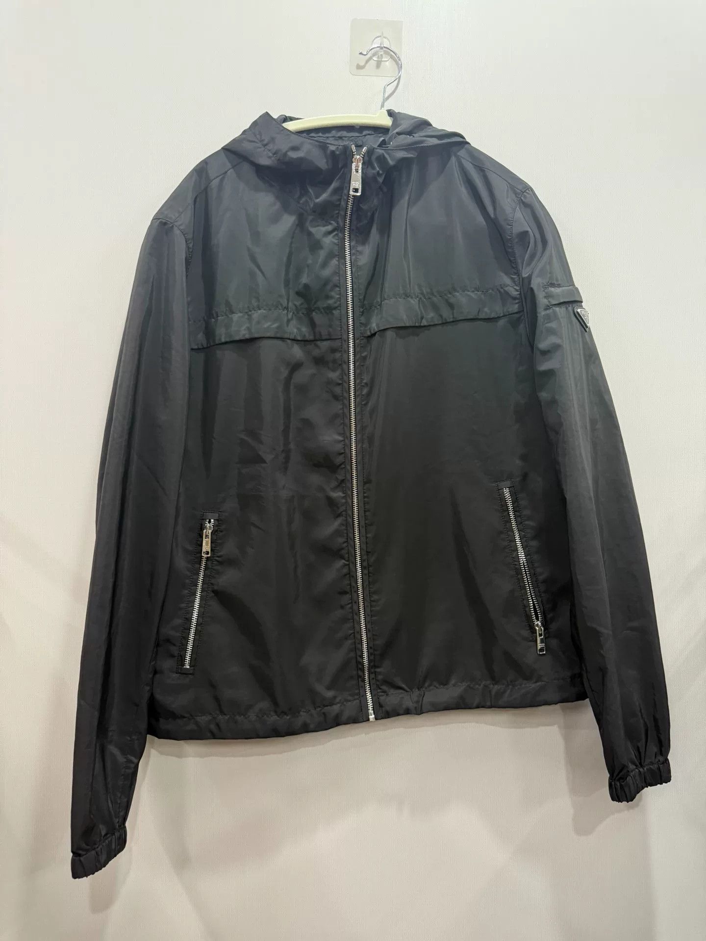 Prada Prada Men's Black Jacket Size 52 Size US L / EU 52-54 / 3 - 1 Thumbnail