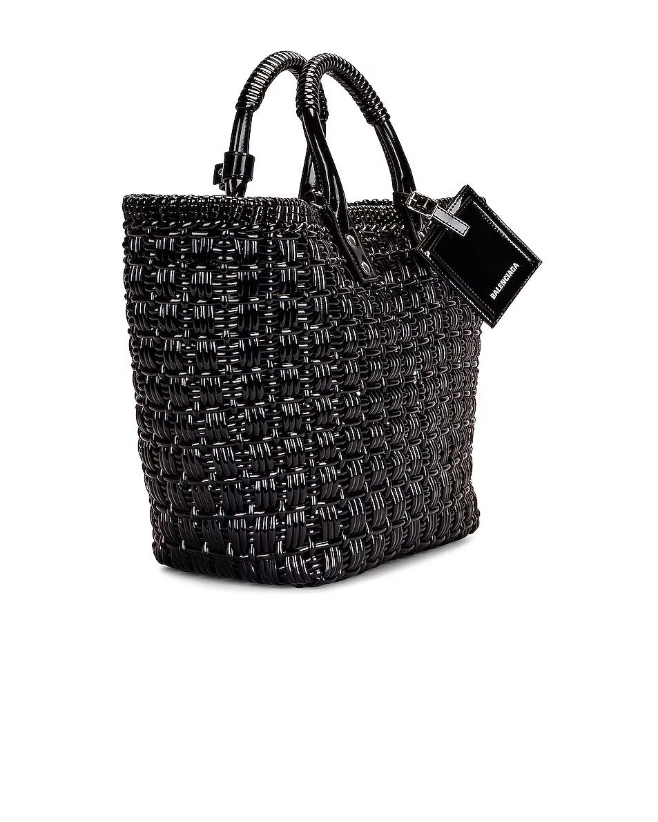 Balenciaga o1y0625 Size : OS / Basket Bag in Black Size ONE SIZE - 5 Thumbnail