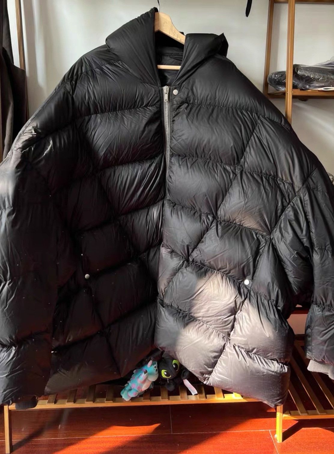 Rick Owens Rick owens Duvet Jumbo Peter Shell Jacket | Grailed