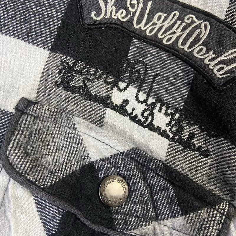 In The Attic IN THE ATTIC FLANNEL - EMBROIDERY SCRIPT LOGO ARCHIVE STYLE Size US S / EU 44-46 / 1 - 4 Thumbnail