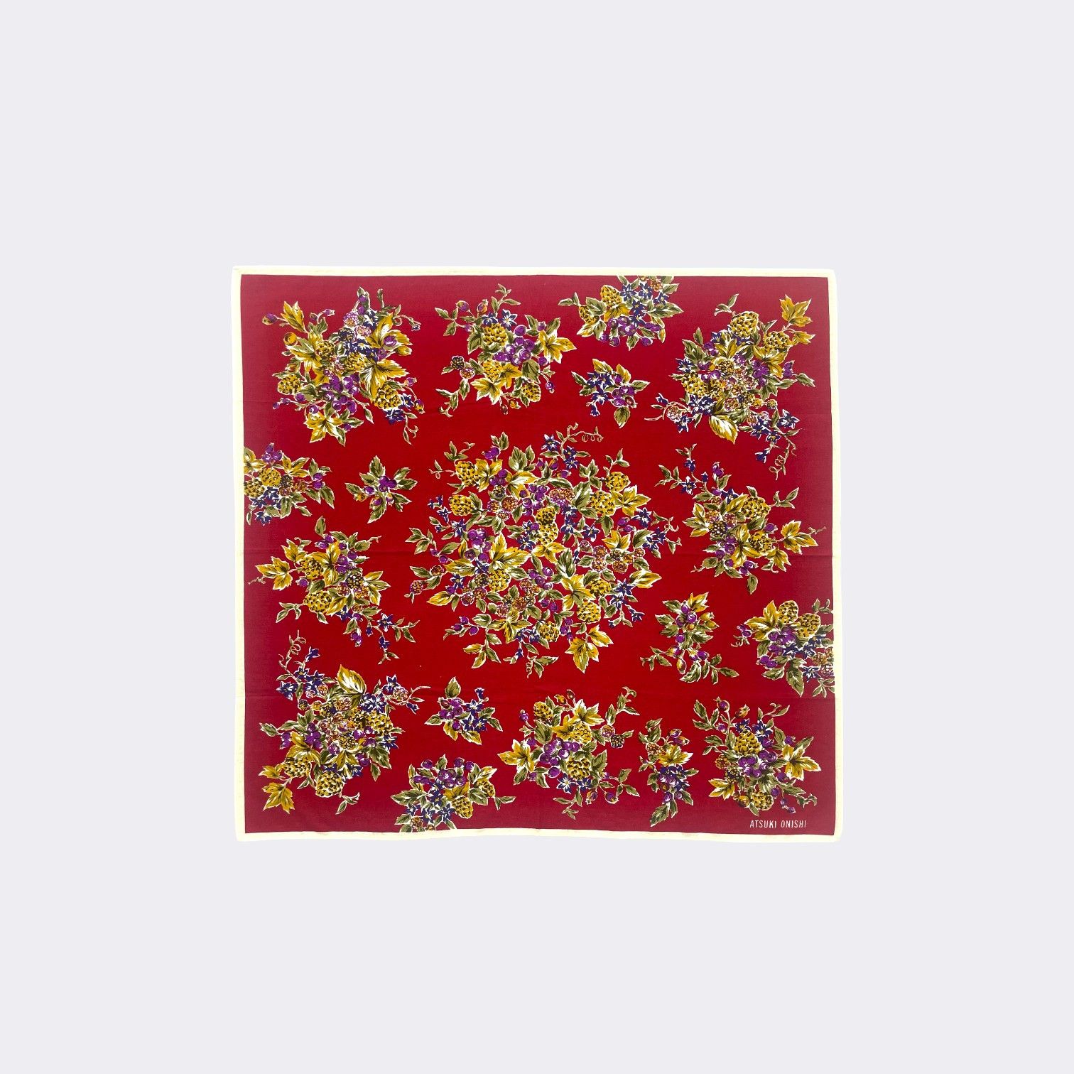 Japanese Brand Vintage Atsuki Onishi Handkerchief Neckerchief H184N Size ONE SIZE - 1 Thumbnail