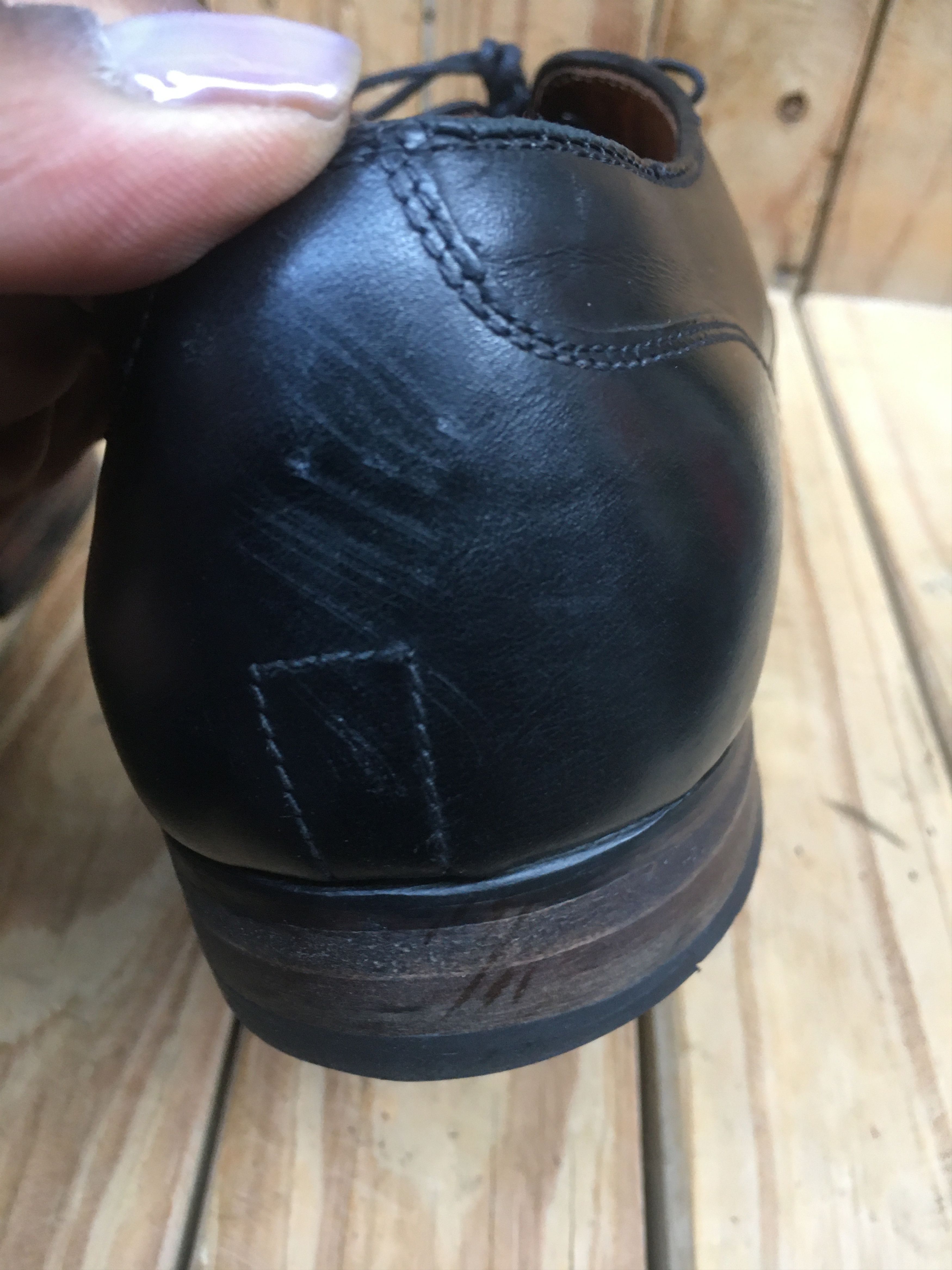 Alden Alden 971 captoe black leather dress shoes UK 9 B/D Size US 10 / EU 43 - 12 Thumbnail