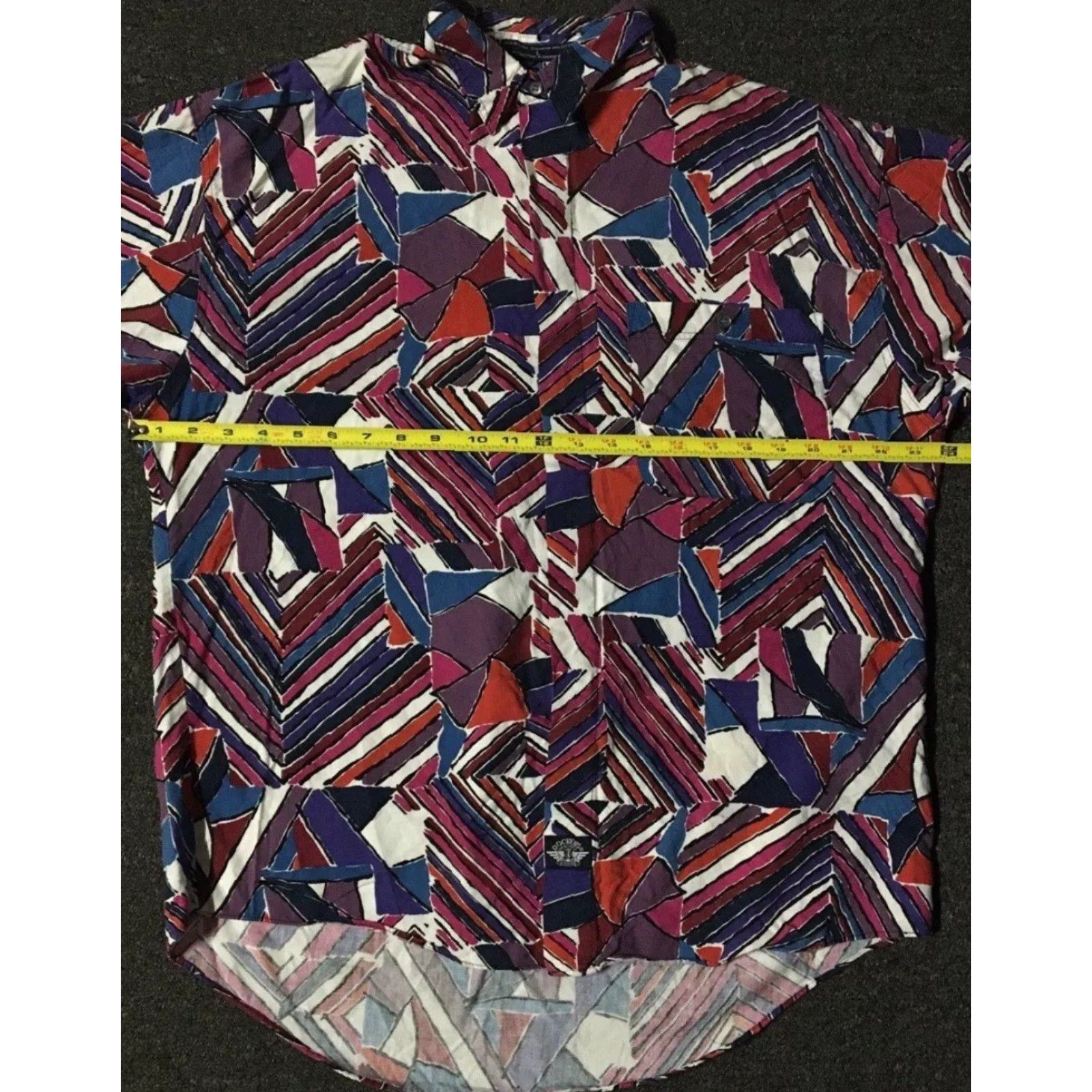 Dockers Vtg 90s Dockers Abstract Art AOP Shirt L Beach Vaporwave Surf Skate Grunge OP Shirt Size US L / EU 52-54 / 3 - 5 Thumbnail