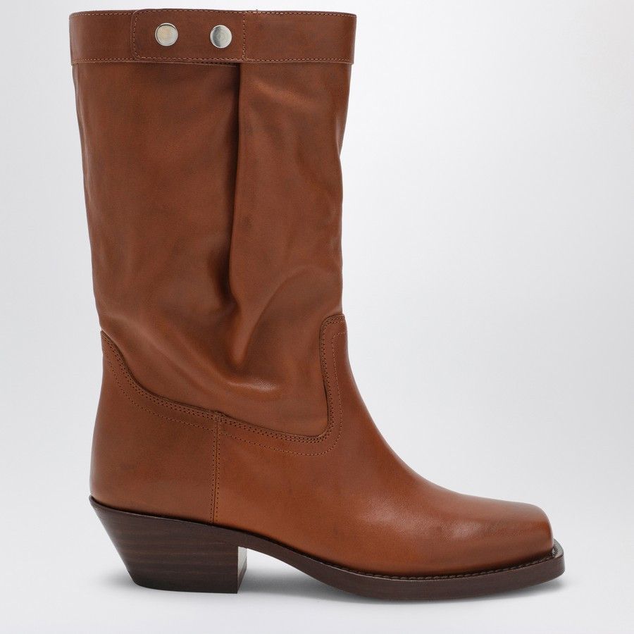 o1d2blof0824 Leather Boots in Brown