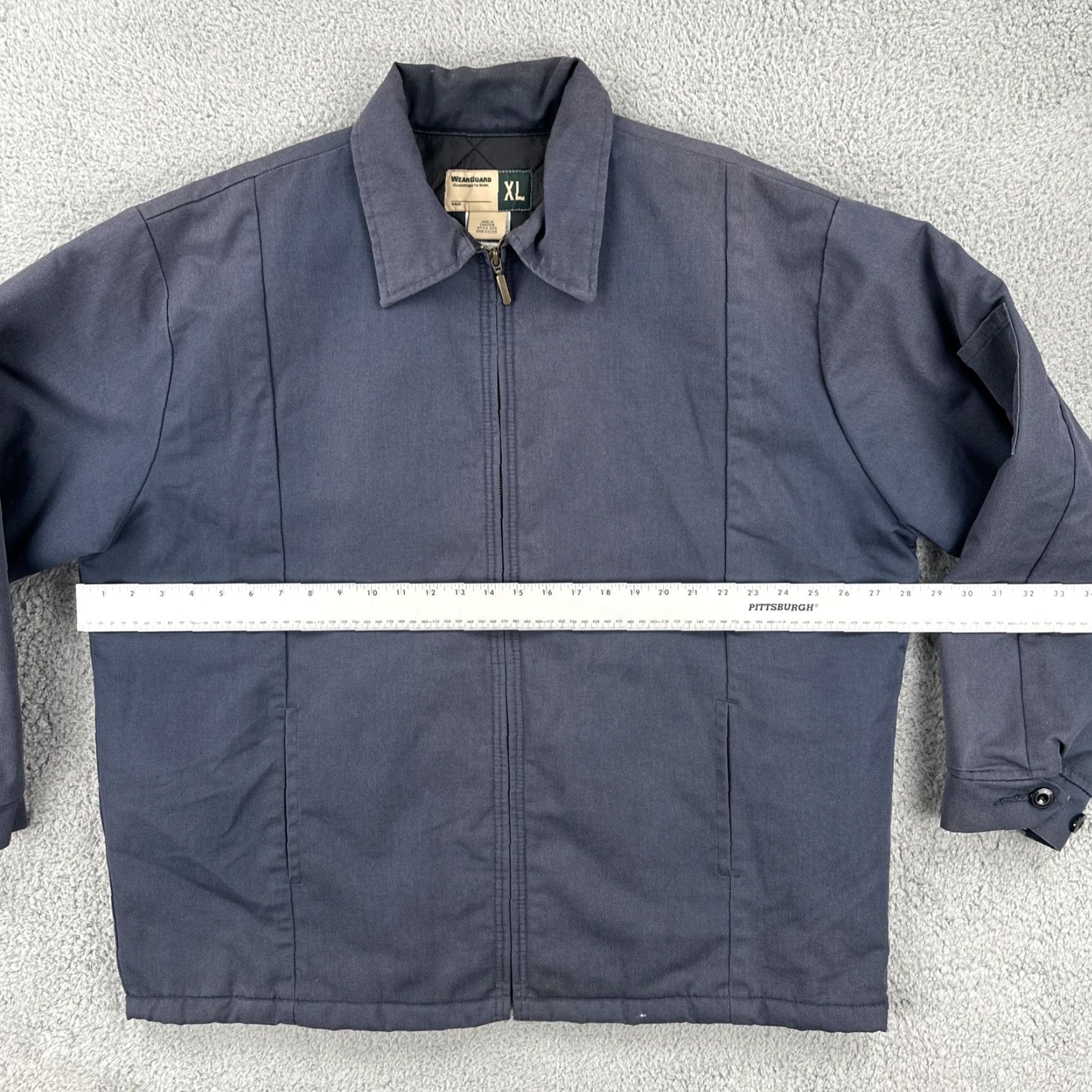 Vintage VINTAGE Wear Guard 90s Y2K Jacket XL Blue Quilt Lined Workwear Mens Size US XL / EU 56 / 4 - 7 Thumbnail