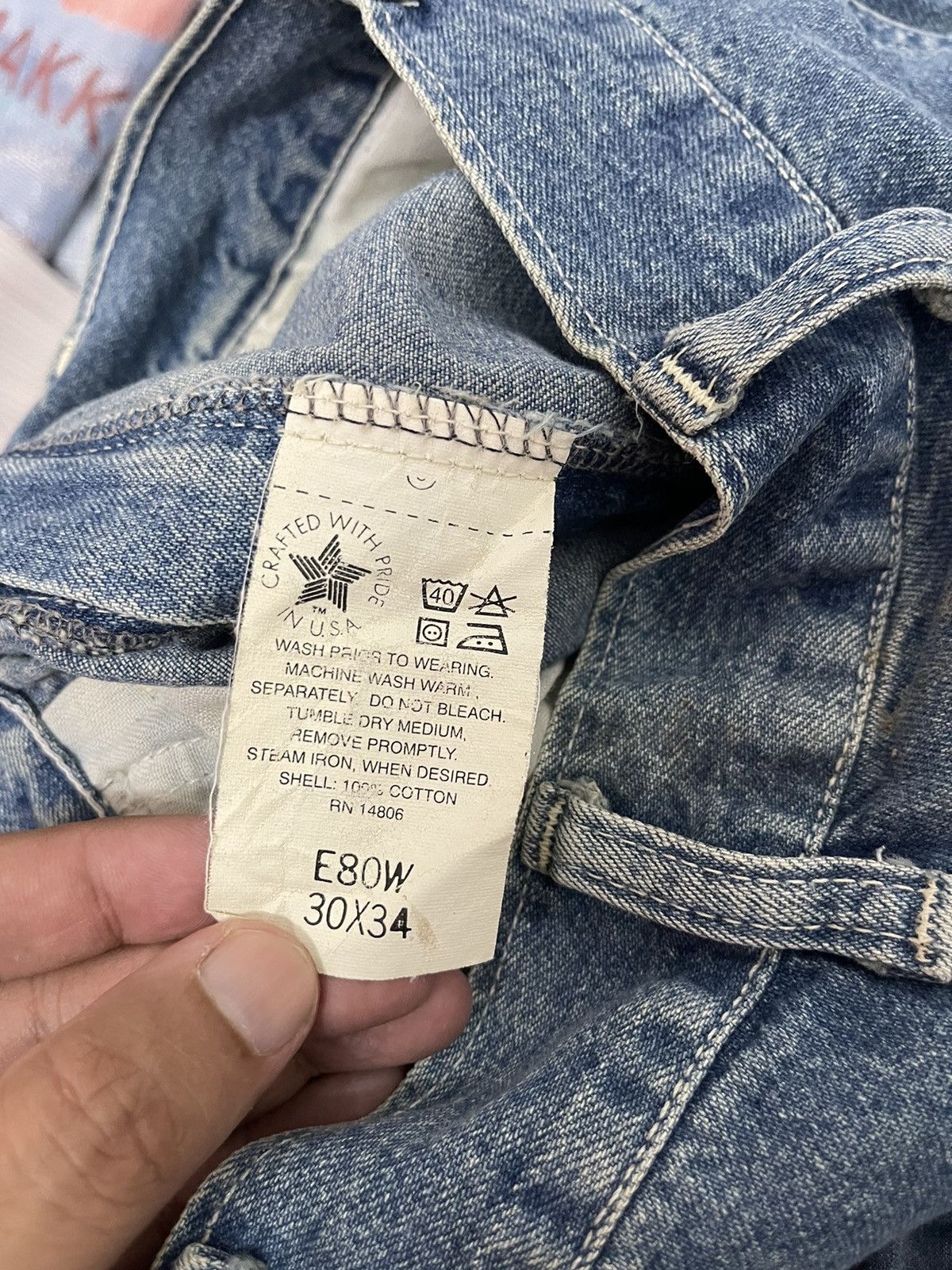 Carhartt Vintage Carhartt Straight Cut Jeans Distressed Size US 29 - 6 Thumbnail