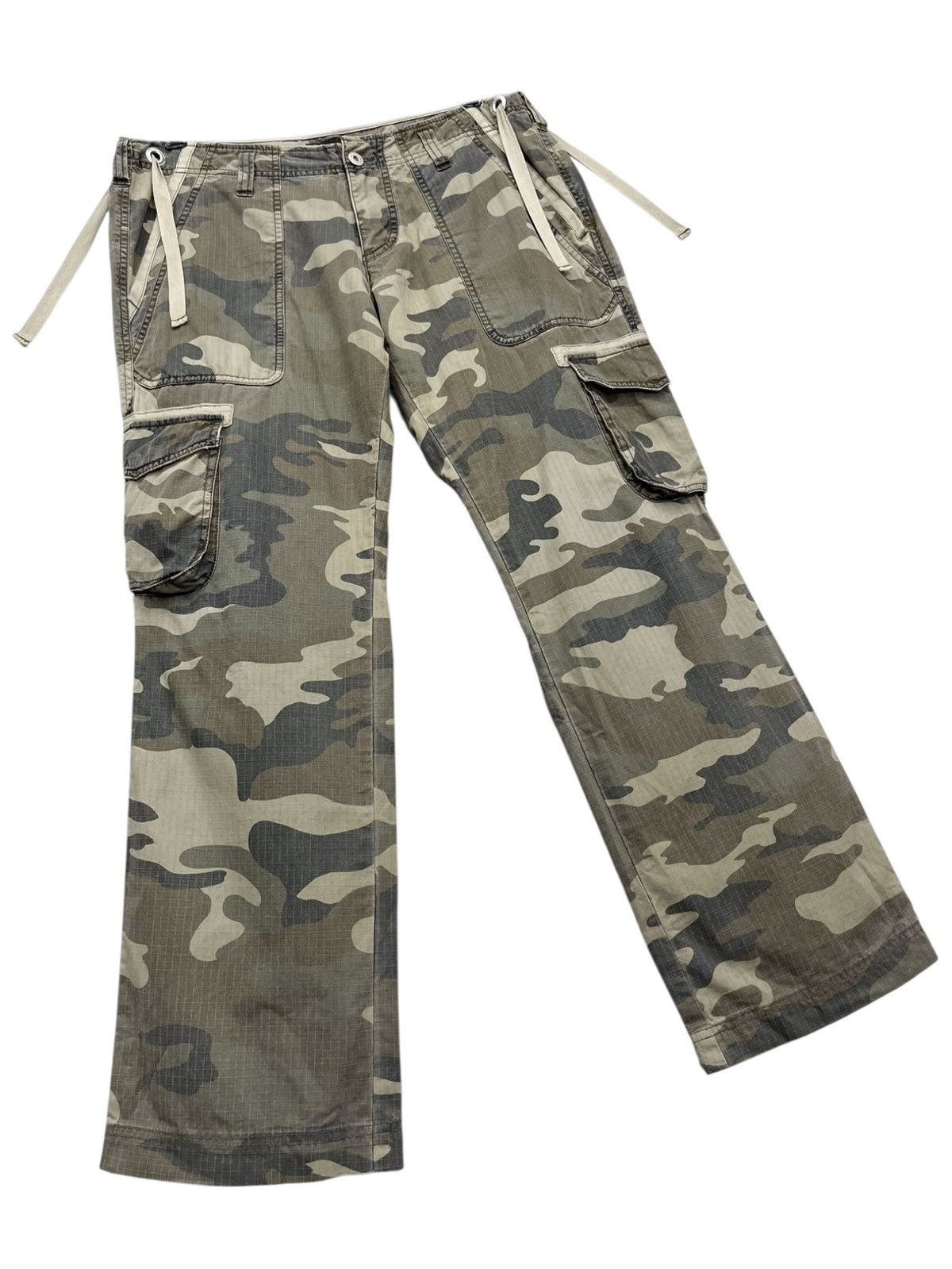 Burberry 💥RARE🔥BURBERRY BLACK LABEL JAPAN Camouflage Bondage Cargo Size US 32 / EU 48 - 3 Thumbnail