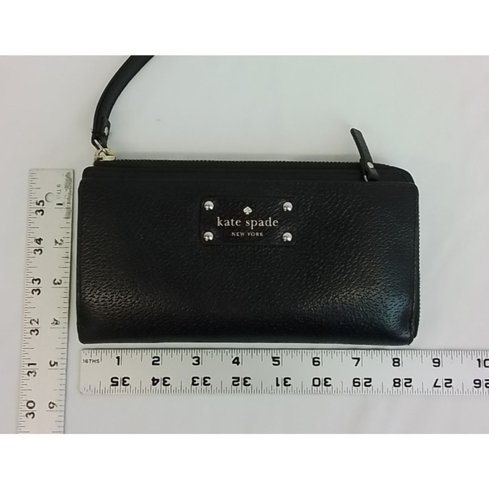 Kate Spade Kate Spade New York Leila Wristlet Wallet Black Leather Size ONE SIZE - 16 Thumbnail