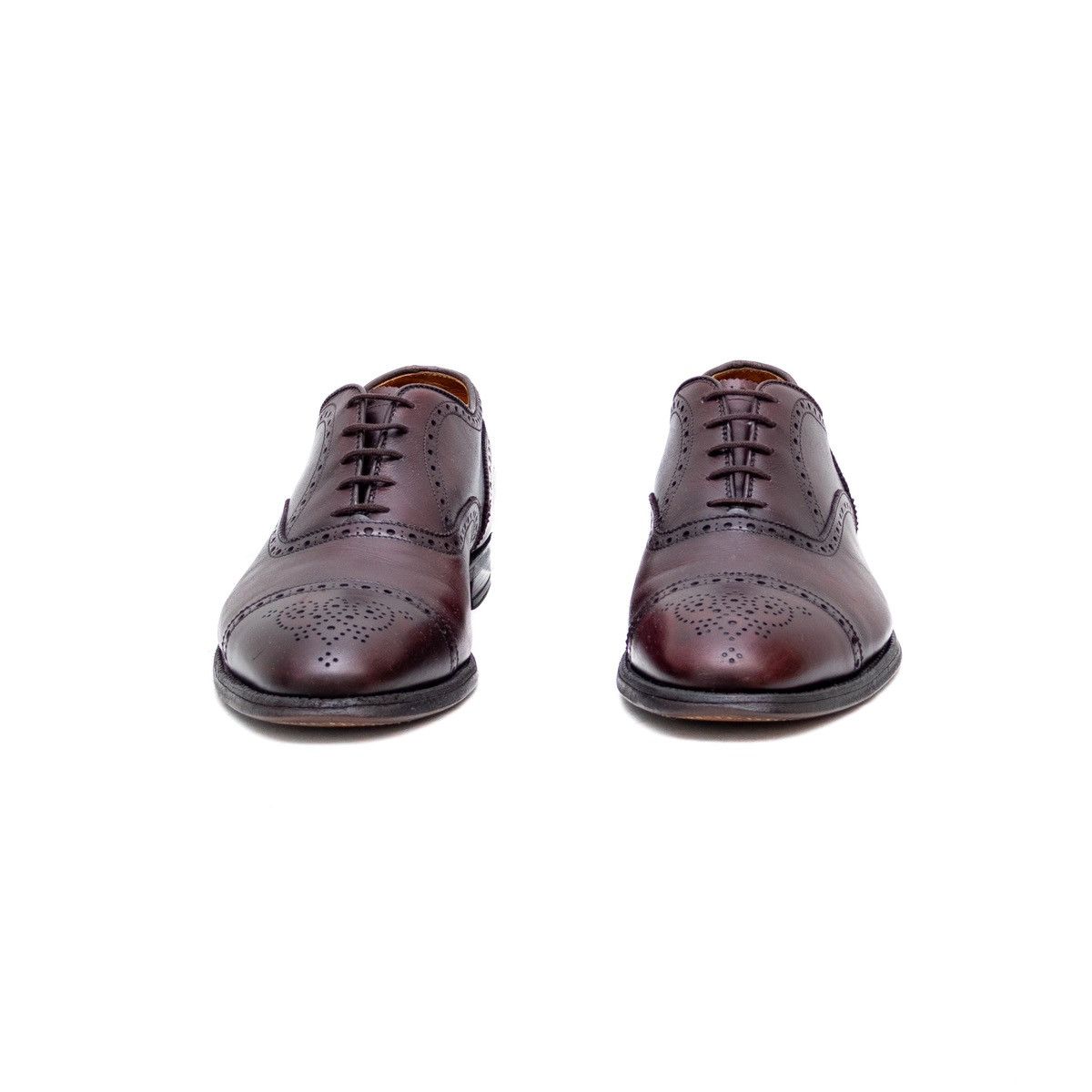 Alden Alden New England 908 B/D Medallion Cap Toe Oxford Shoes 10 Size US 10 / EU 43 - 5 Thumbnail