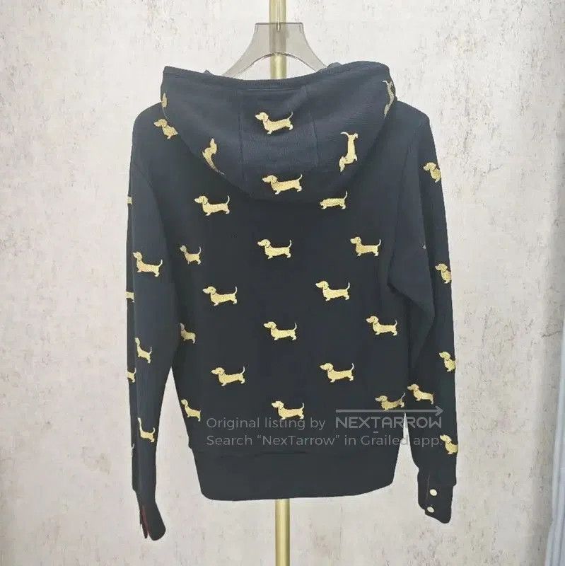 Thom Browne Thom Browne Blue Cotton Women's Cardigan . Size XS / US 0-2 / IT 36-38 - 6 Thumbnail