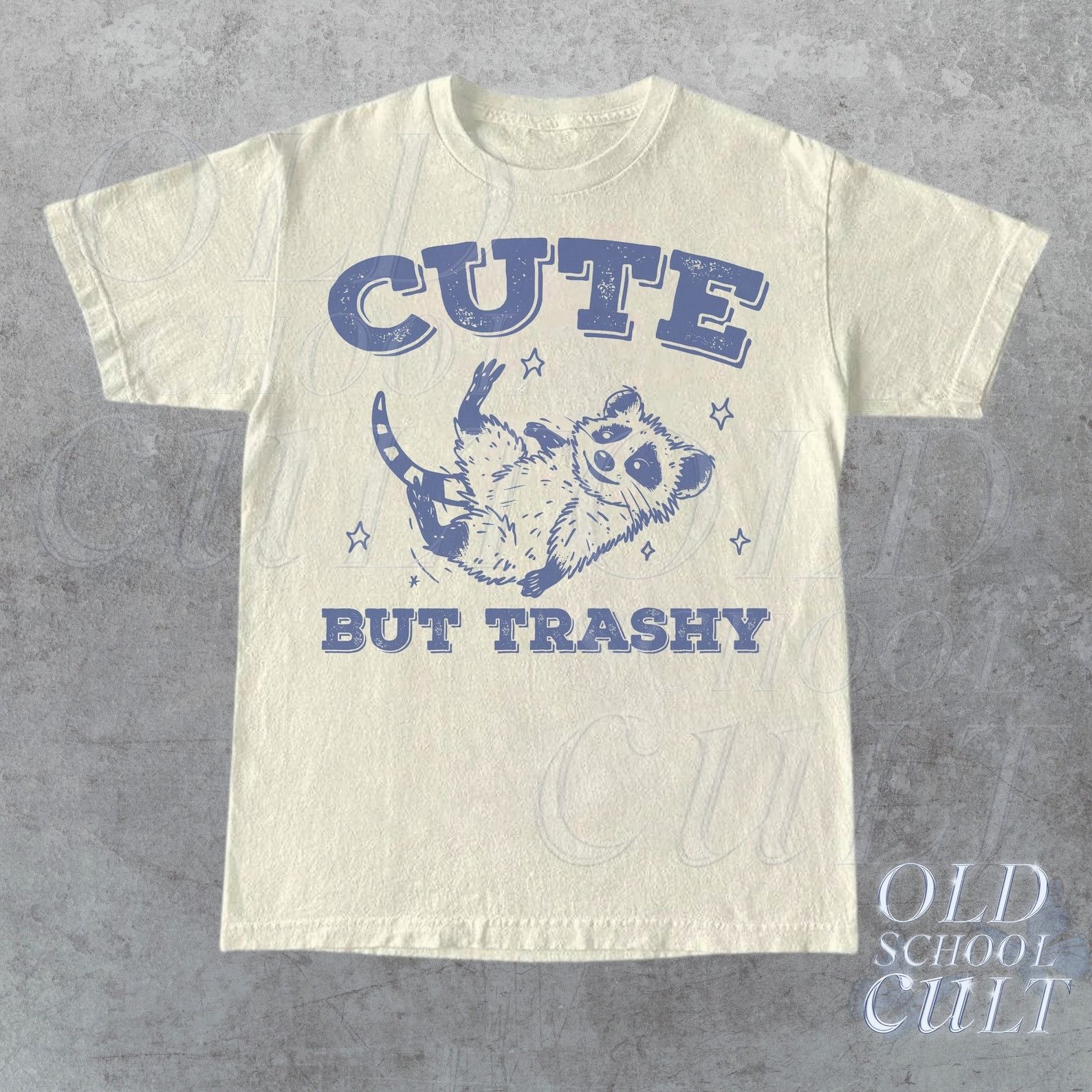 The Unbranded Brand Cute But Trashy Vintage T Shirt Size US M / EU 48-50 / 2 - 1 Thumbnail