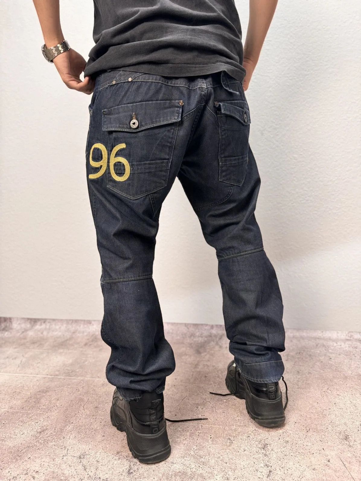 G-Star Vintage Y2K pants cargo baggy fit sk8 opium faded Size US 34 / EU 50 - 1 Thumbnail