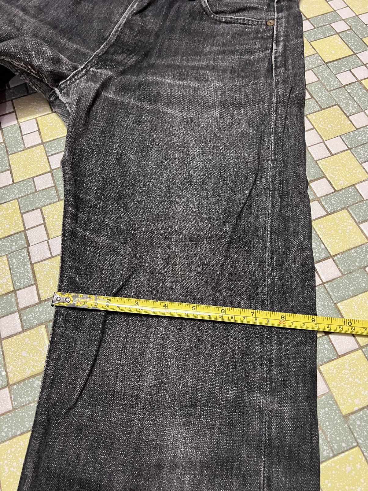 Full Count & Co. Black Faded Full Count Co. Ltd Osaka Selvedge Denim Jeans Size US 30 / EU 46 - 15 Thumbnail
