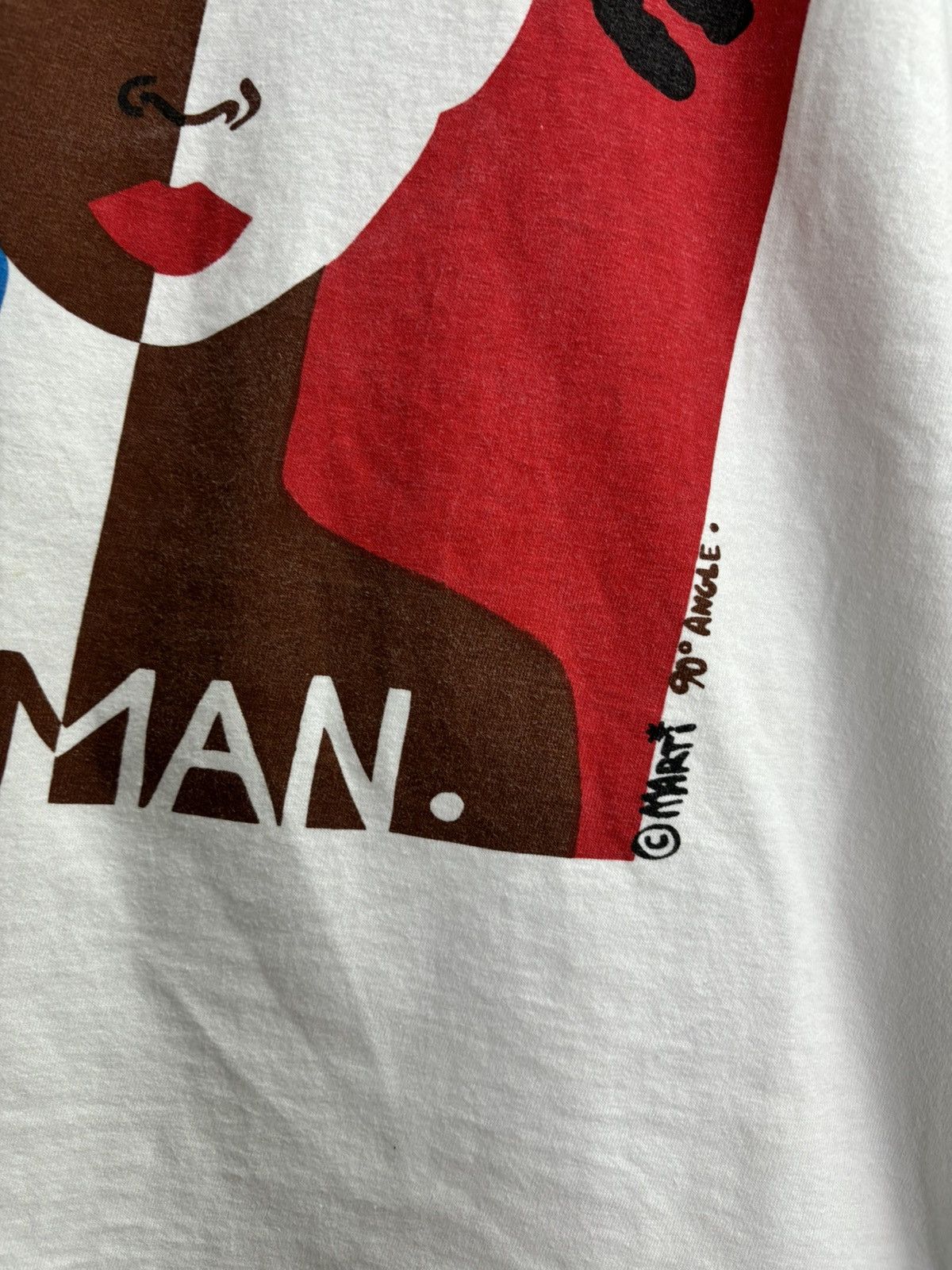 Vintage VERY RARE! Vintage 90’s One Race Human Promo AntiRacism Size US L / EU 52-54 / 3 - 6 Thumbnail