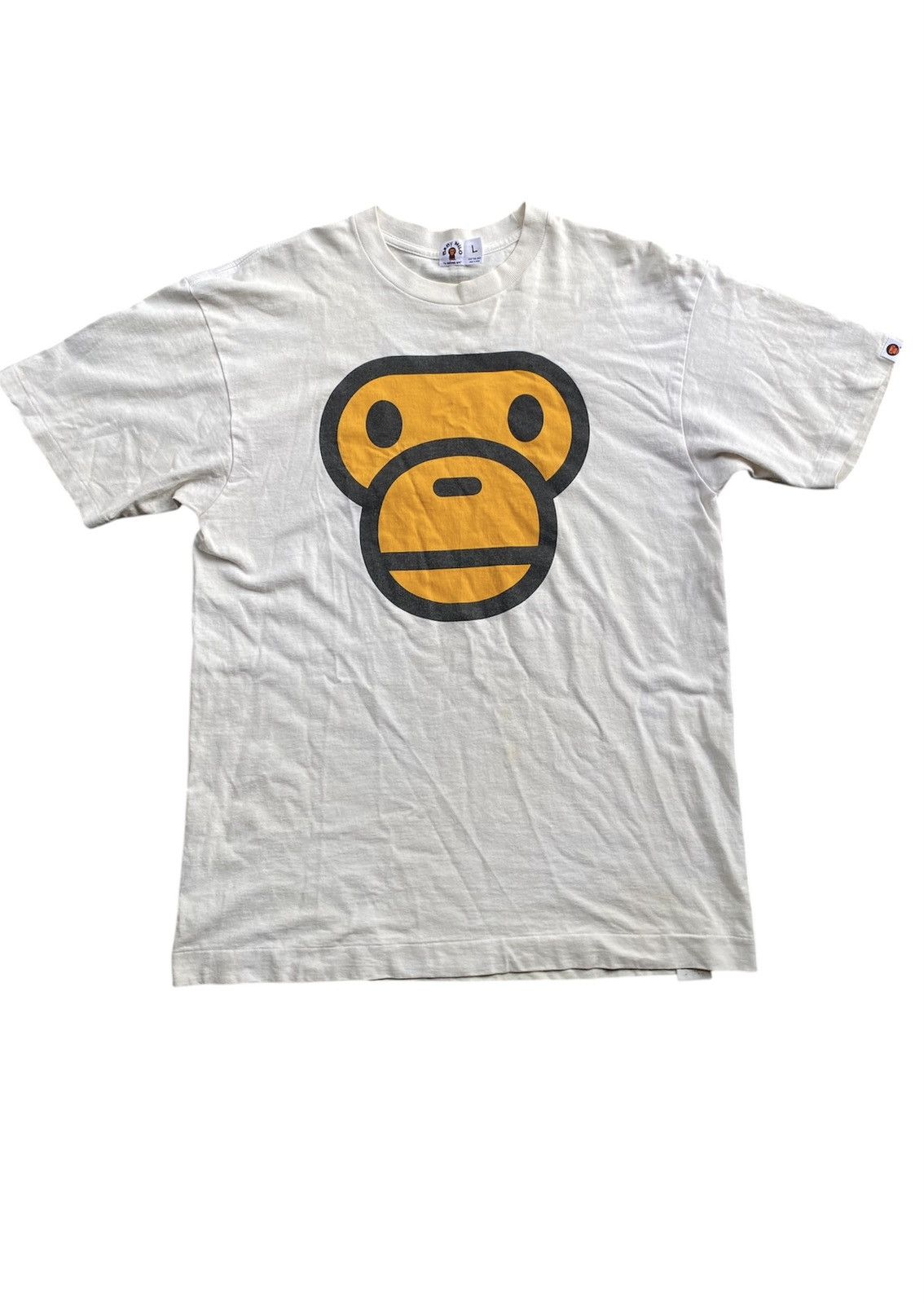 Bape 2002 Bape Milo face tee Size US L / EU 52-54 / 3 - 1 Thumbnail