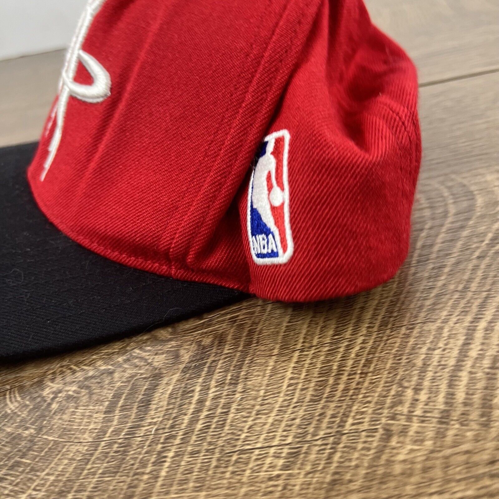 Mitchell & Ness Houston Rockets Snapback Hat Red Mitchell & Ness Adjustable Size ONE SIZE - 6 Thumbnail