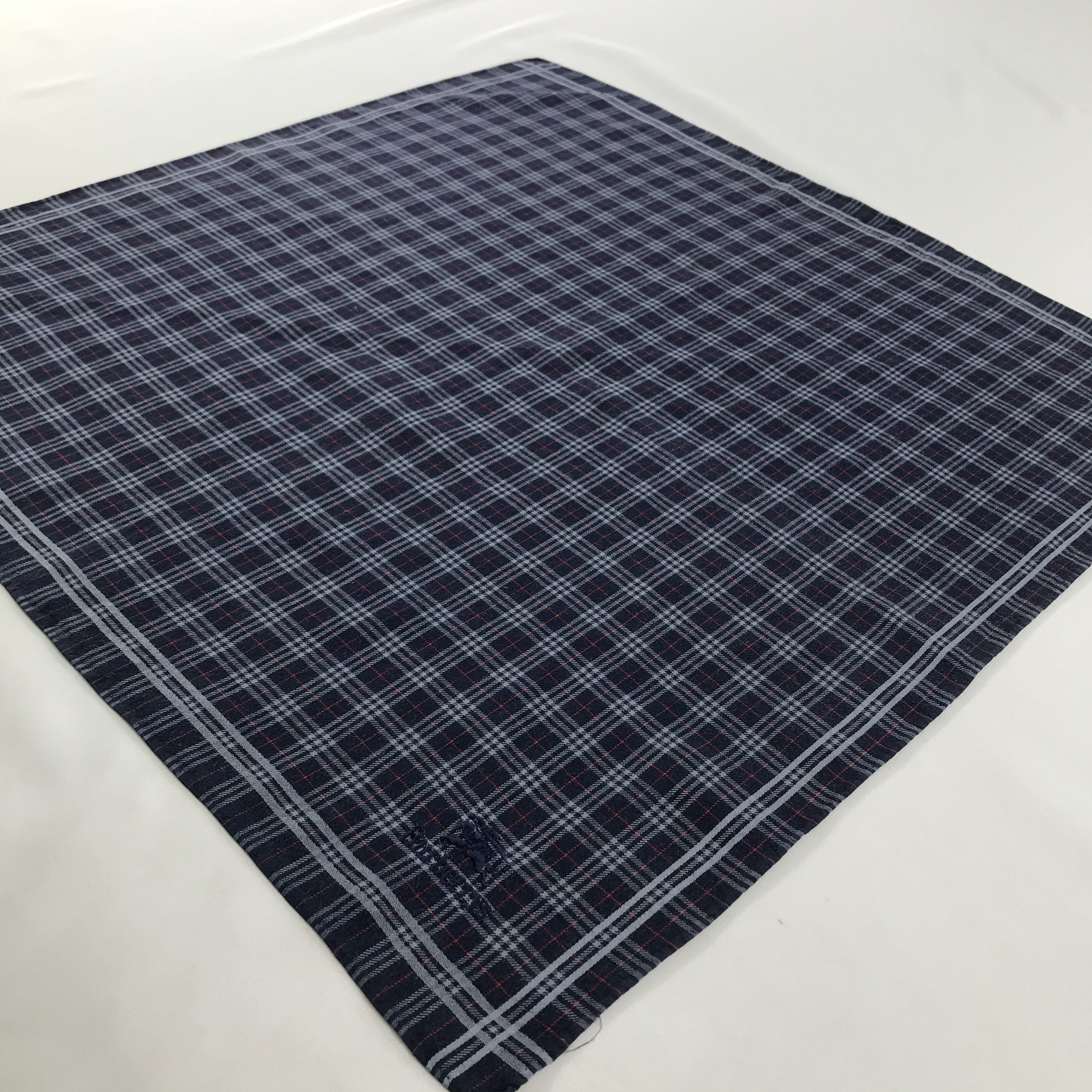 Burberry × Vintage Burberry Bandana / Handkerchief / Neckerchief - S1241 Size ONE SIZE - 2 Thumbnail
