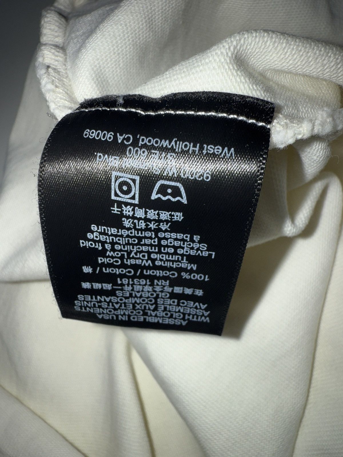 Rhude Rhude black side Logo Tee Size US M / EU 48-50 / 2 - 4 Thumbnail