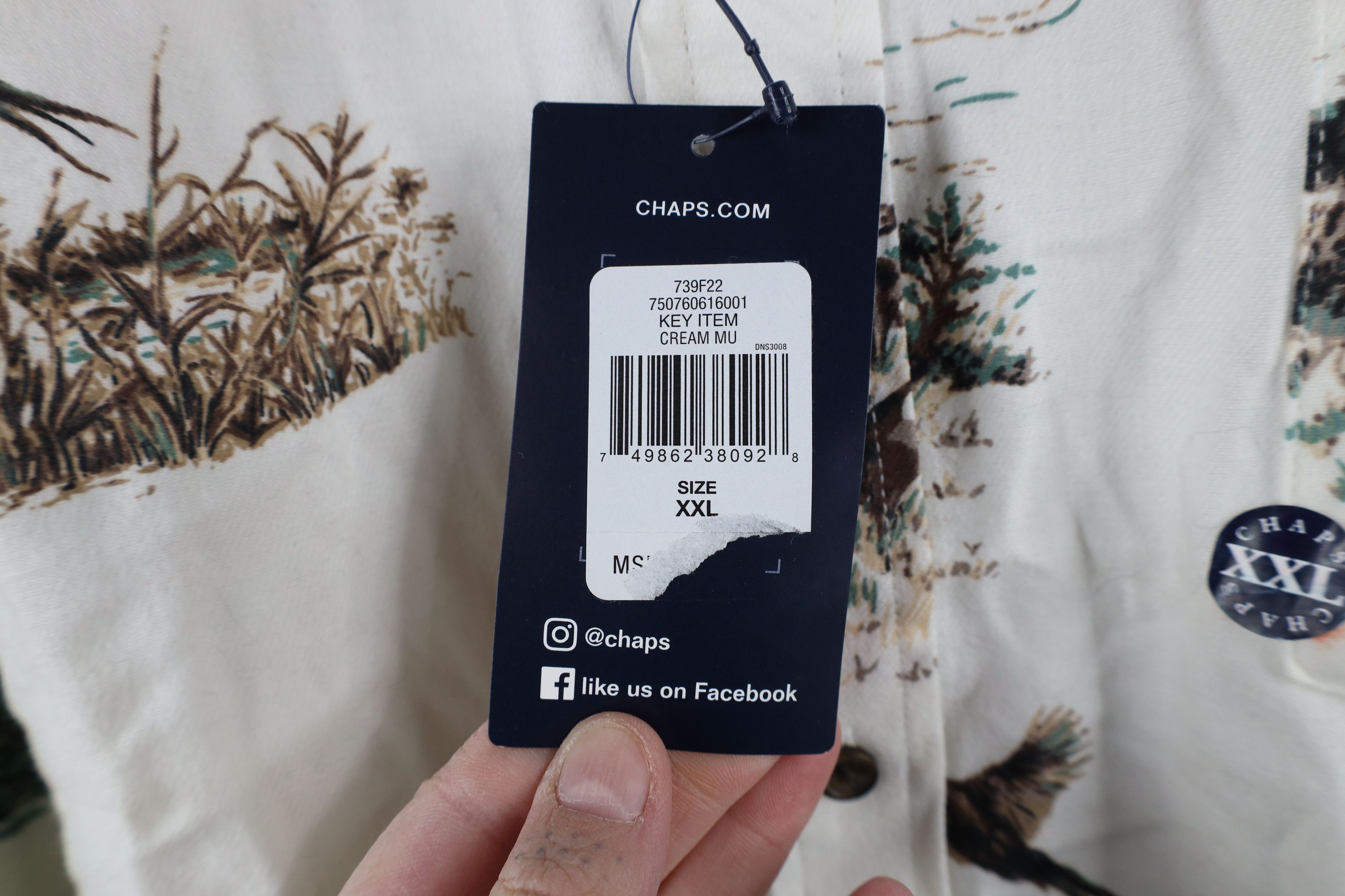 Chaps × Vintage Deadstock Vintage Chaps All Over Print Flannel Button Shirt Size US XXL / EU 58 / 5 - 5 Thumbnail