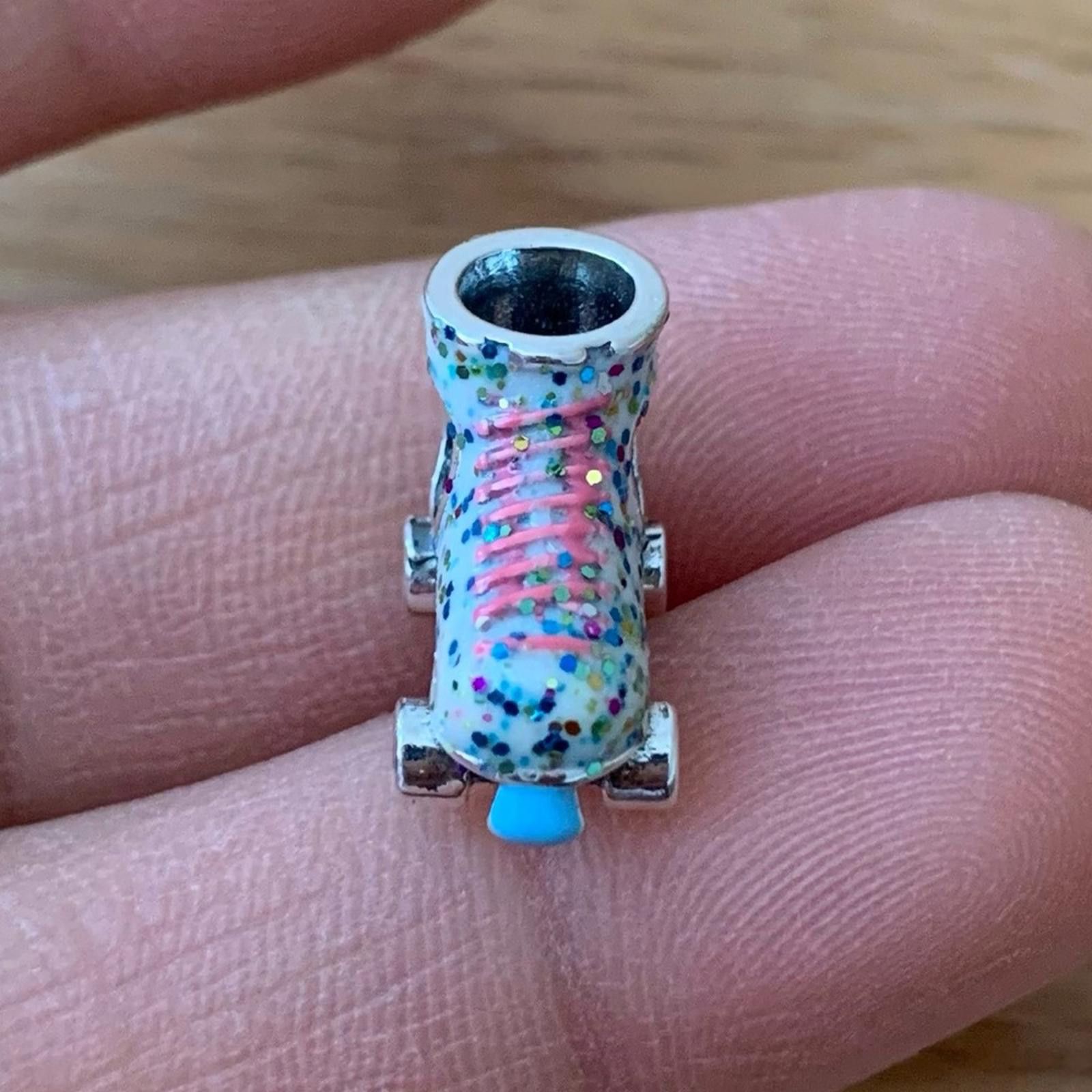 Other NWOT Colorful Roller Skate Charm Sterling Silver 925 Size ONE SIZE - 3 Thumbnail