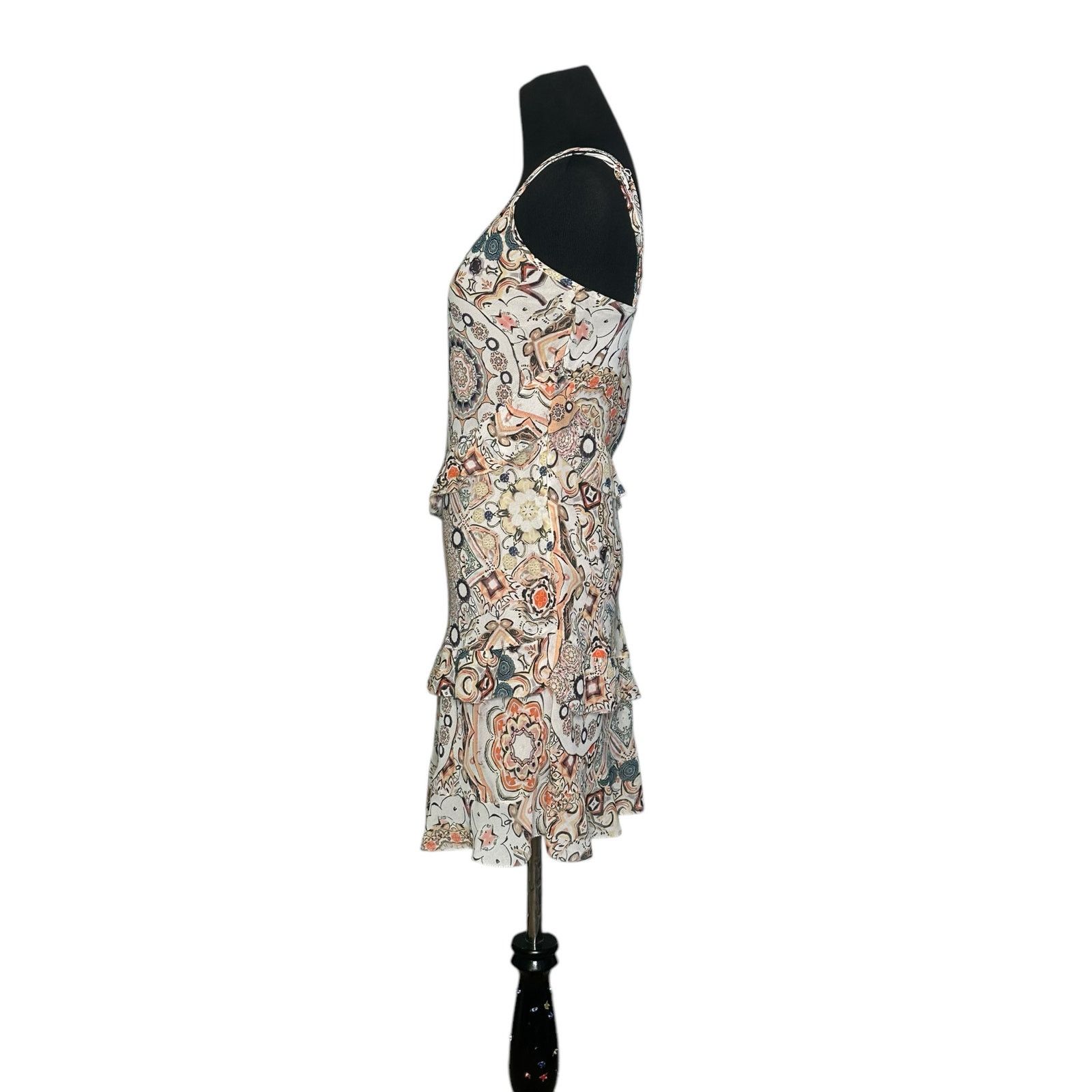 Gregory Gregory beige floral ruffled dress size 38 - Small Size S / US 4 / IT 40 - 12 Thumbnail
