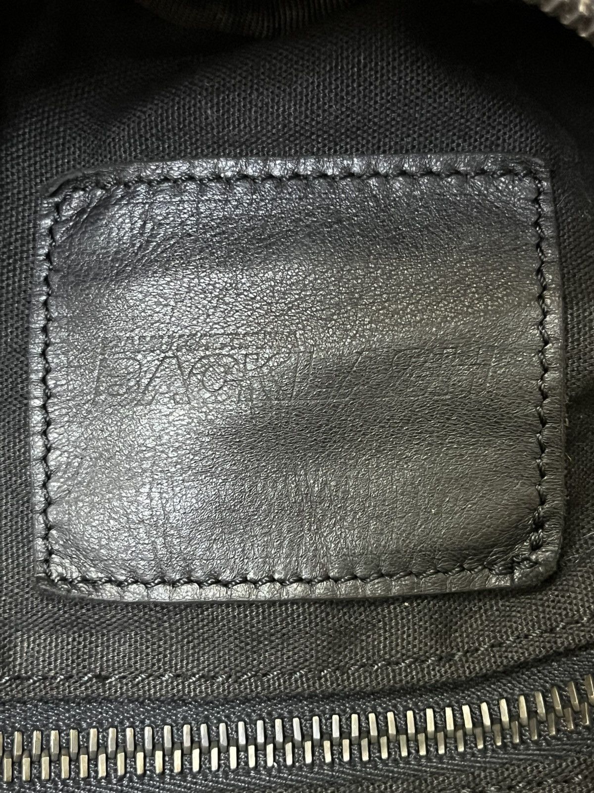 Isamu Katayama Backlash ISAMU KATAYAMA BACKLASH BLACK LEATHER COWHIDE SHOULDER BAG Size ONE SIZE - 19 Thumbnail