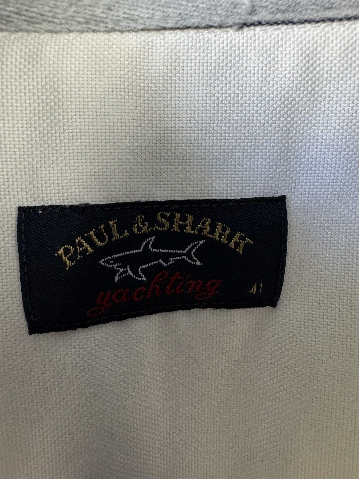 Paul & Shark Men’s Paul & Shark Long Sleeve Shirt Button Up Size 41 Size US L / EU 52-54 / 3 - 8 Thumbnail