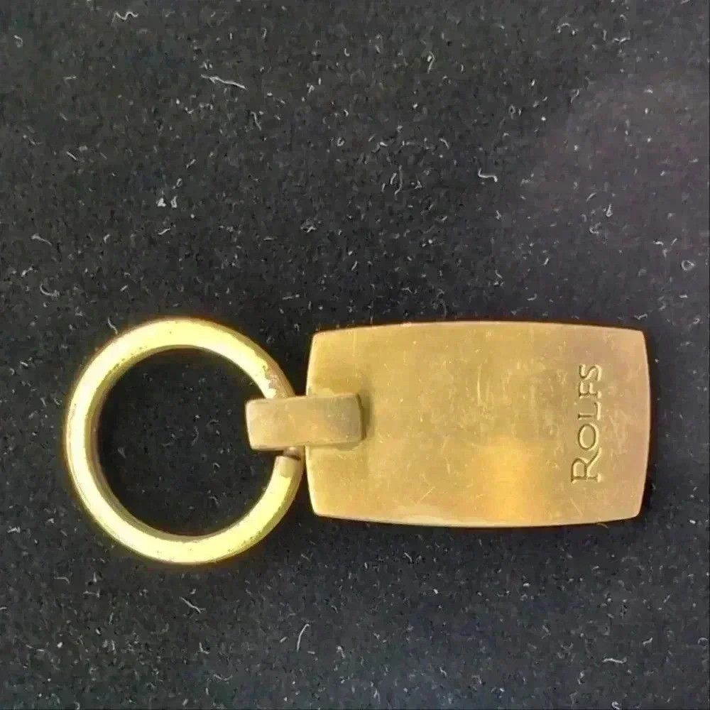 Vintage Brass Rolfs Key Chain or Luggage tag Size ONE SIZE - 1 Thumbnail