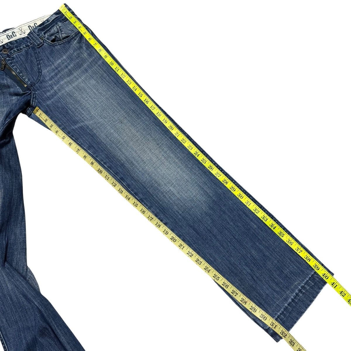 Dolce & Gabbana Dolce & Gabbana Extreme Denim Expose Zipper Jeans Size US 30 / EU 46 - 16 Thumbnail