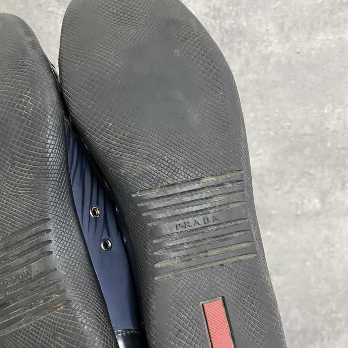 Prada Archive Y2K Vintage Prada shoes trainers slip on sneakers Size US 6 / EU 39 - 11 Thumbnail