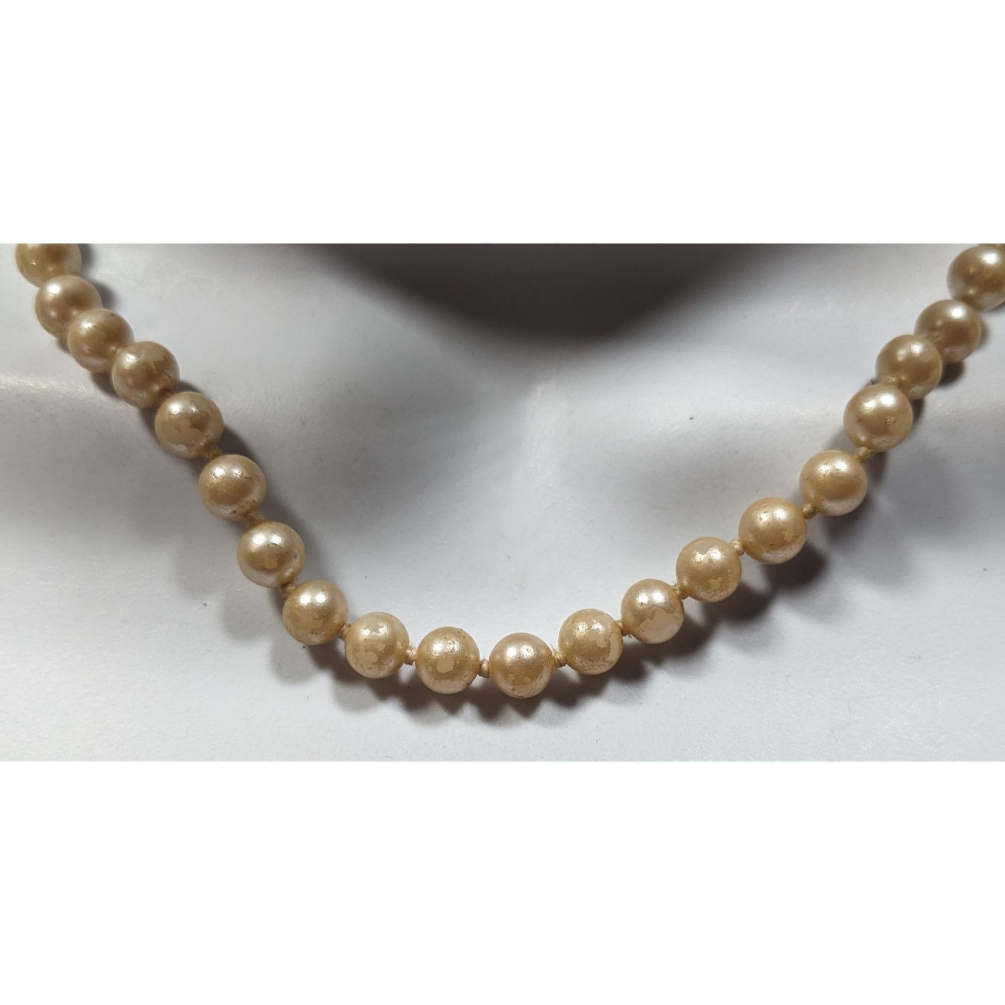 Other Vintage Japanese Faux Pearl Beaded Necklace Size ONE SIZE - 6 Thumbnail