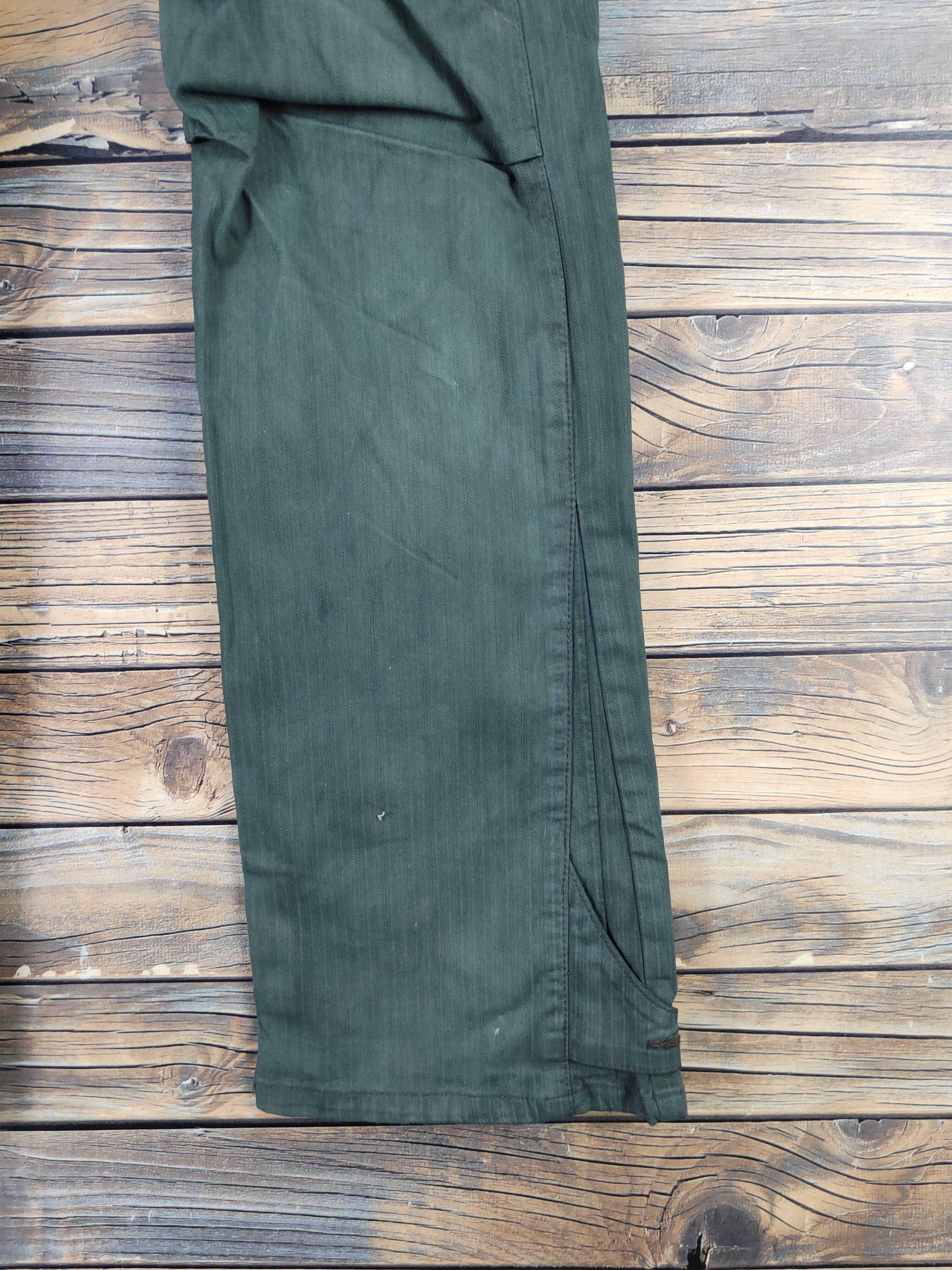 BIGI Bigi Green faded Multipocket Tactical Cargo Pants #W2099 Size US 31 - 6 Thumbnail