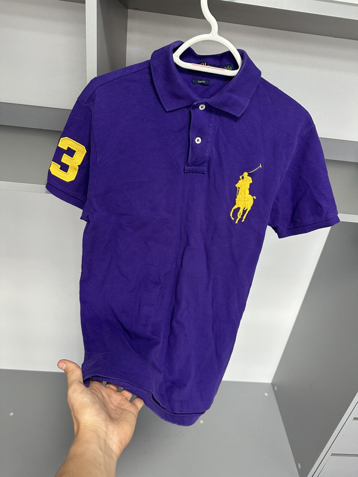 Polo Ralph Lauren Polo Ralph Lauren T-Shirt Number 3 Big Pony Size US M / EU 48-50 / 2 - 1 Thumbnail