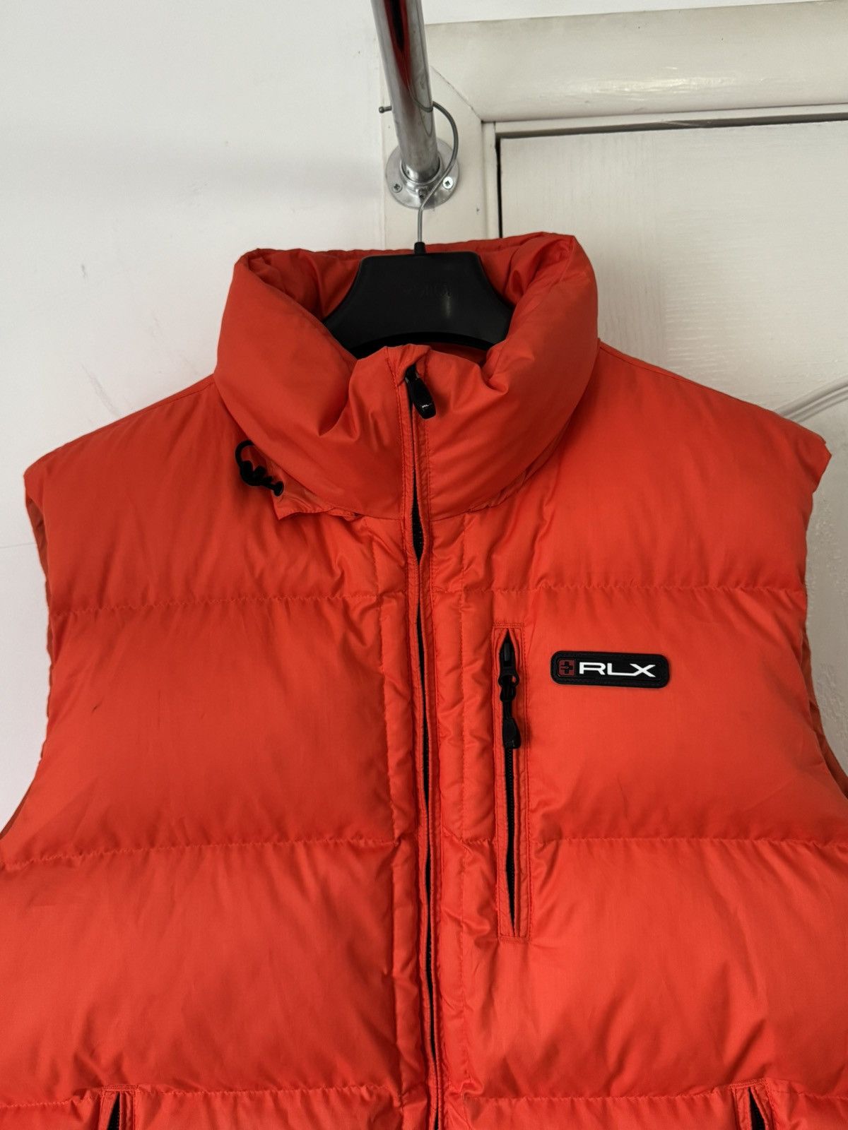 RLX Ralph Lauren RLX Ralph Lauren Down Puffer Orange Vest Size US L / EU 52-54 / 3 - 4 Thumbnail