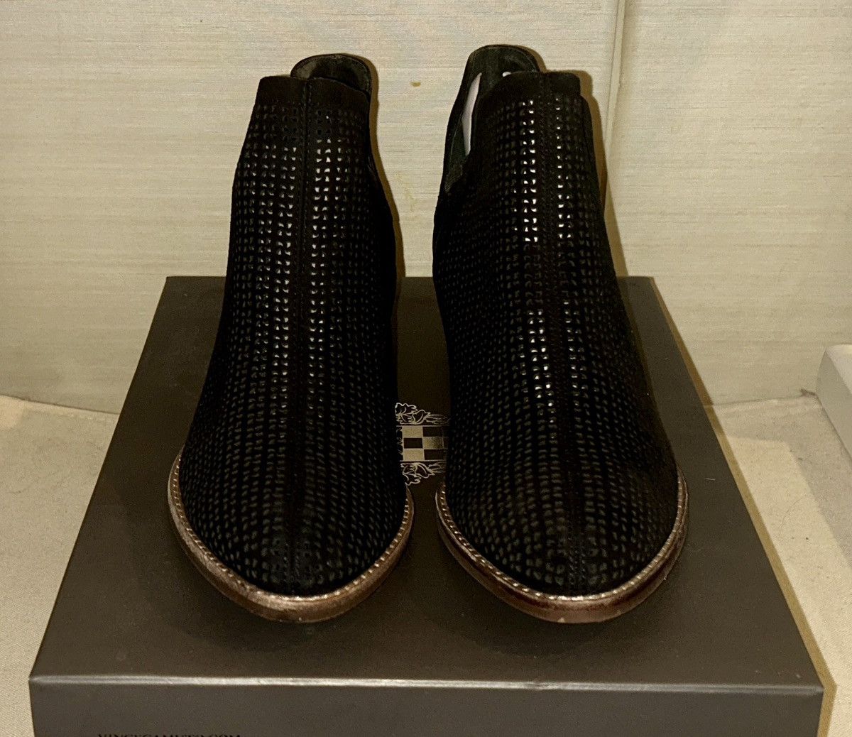 Vince Camuto Vince Camuto “Celena” Black Suede Ankle Boot Size 9 Size US 9 / IT 39 - 3 Thumbnail