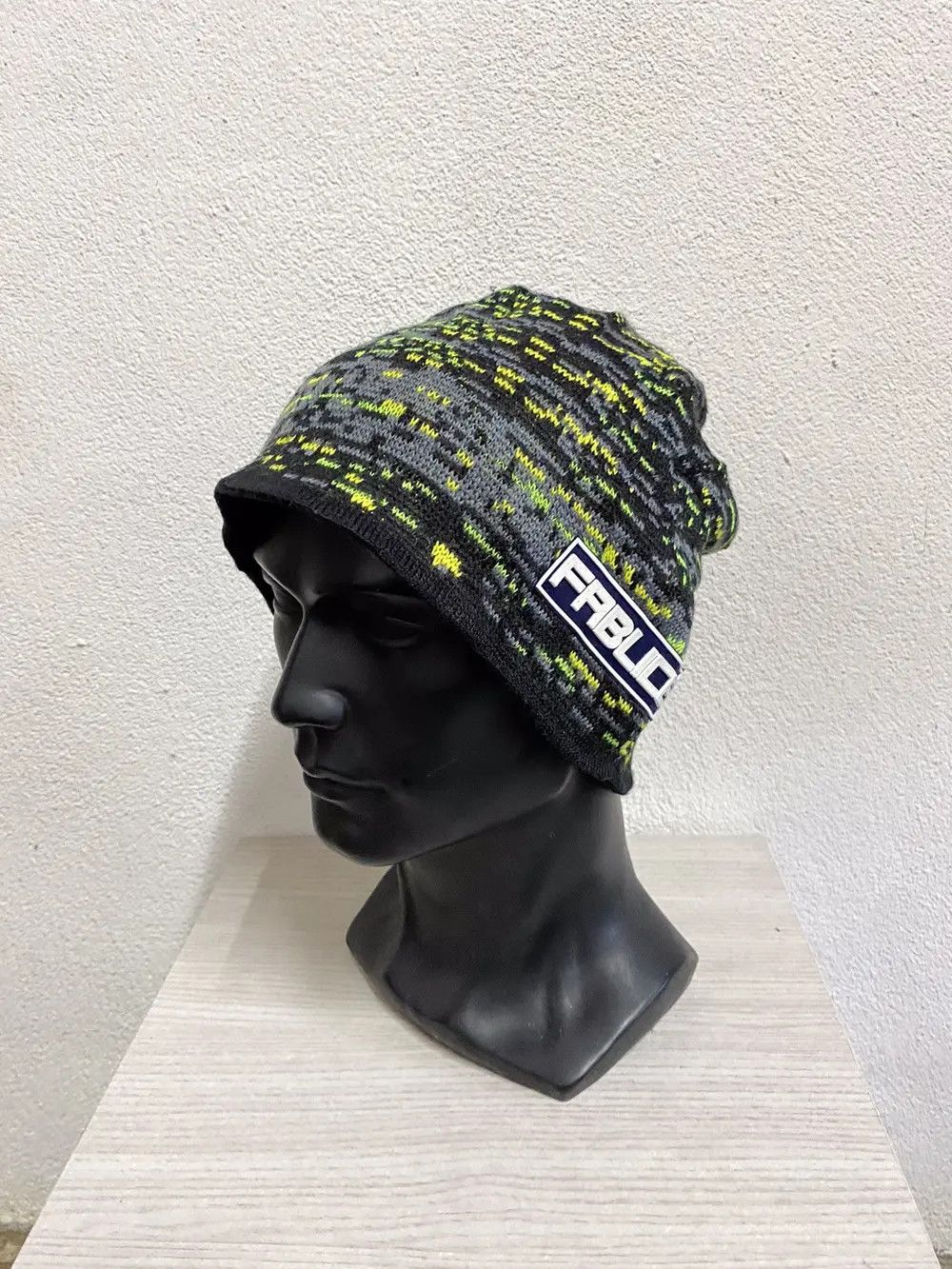 Japanese Brand × Vintage Japanese Brand Fablice Beanie Hat Size ONE SIZE - 3 Thumbnail
