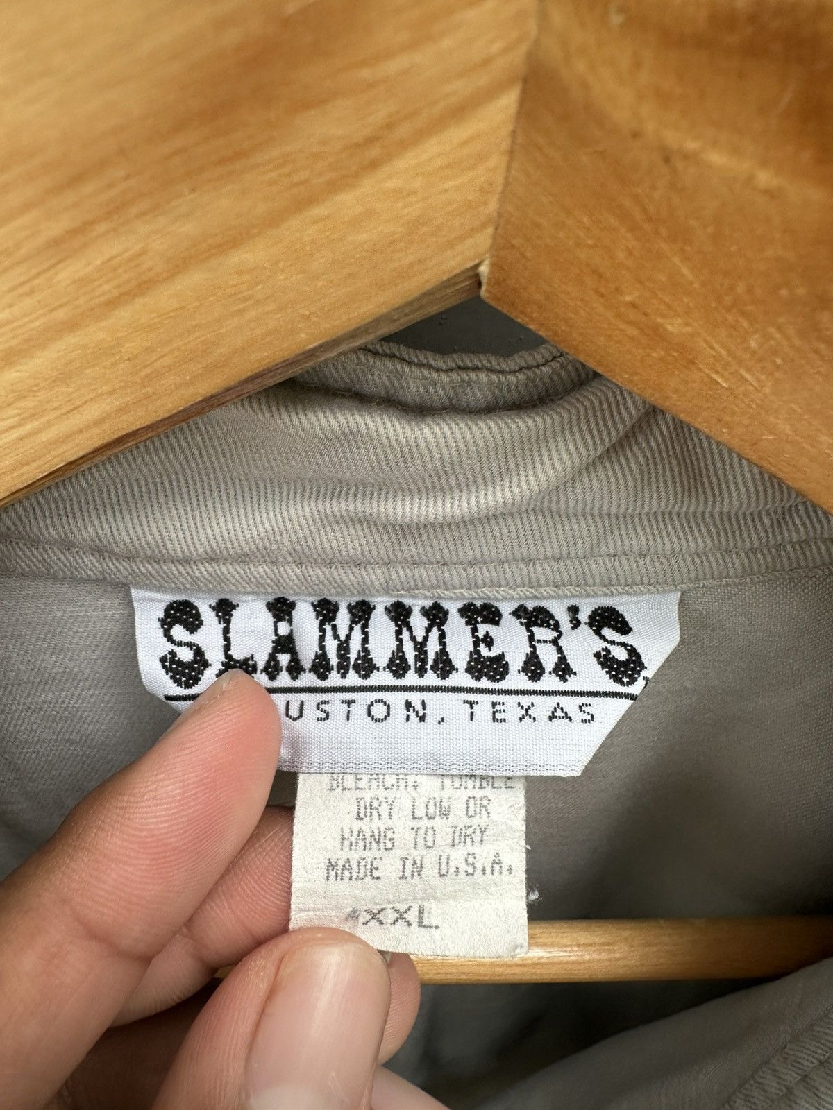 Vintage 👹Vintage Slammers Oversized Long Sleeves Tshirt Size US XL / EU 56 / 4 - 6 Thumbnail
