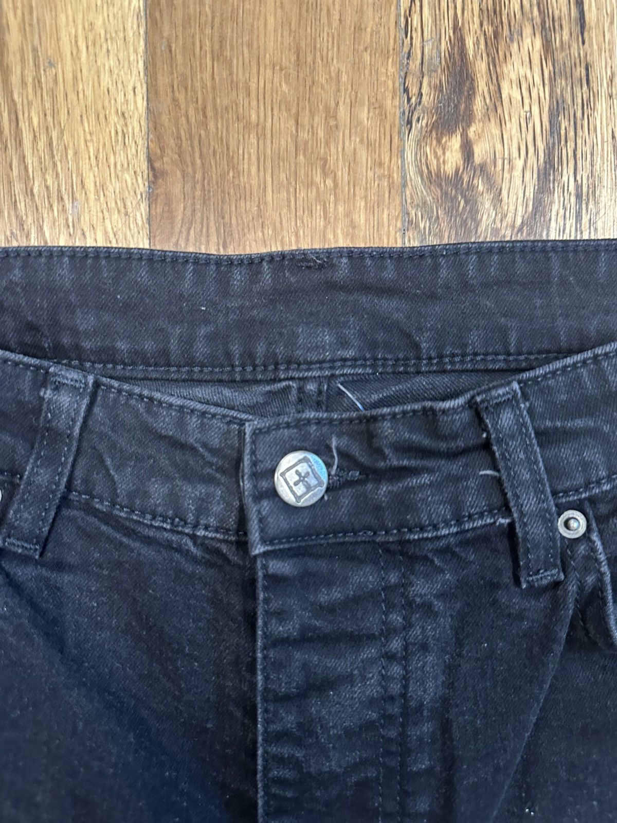 Ksubi Ksubi Red World Tour Spell Black Denim Jeans Size 34 Size US 34 / EU 50 - 3 Thumbnail