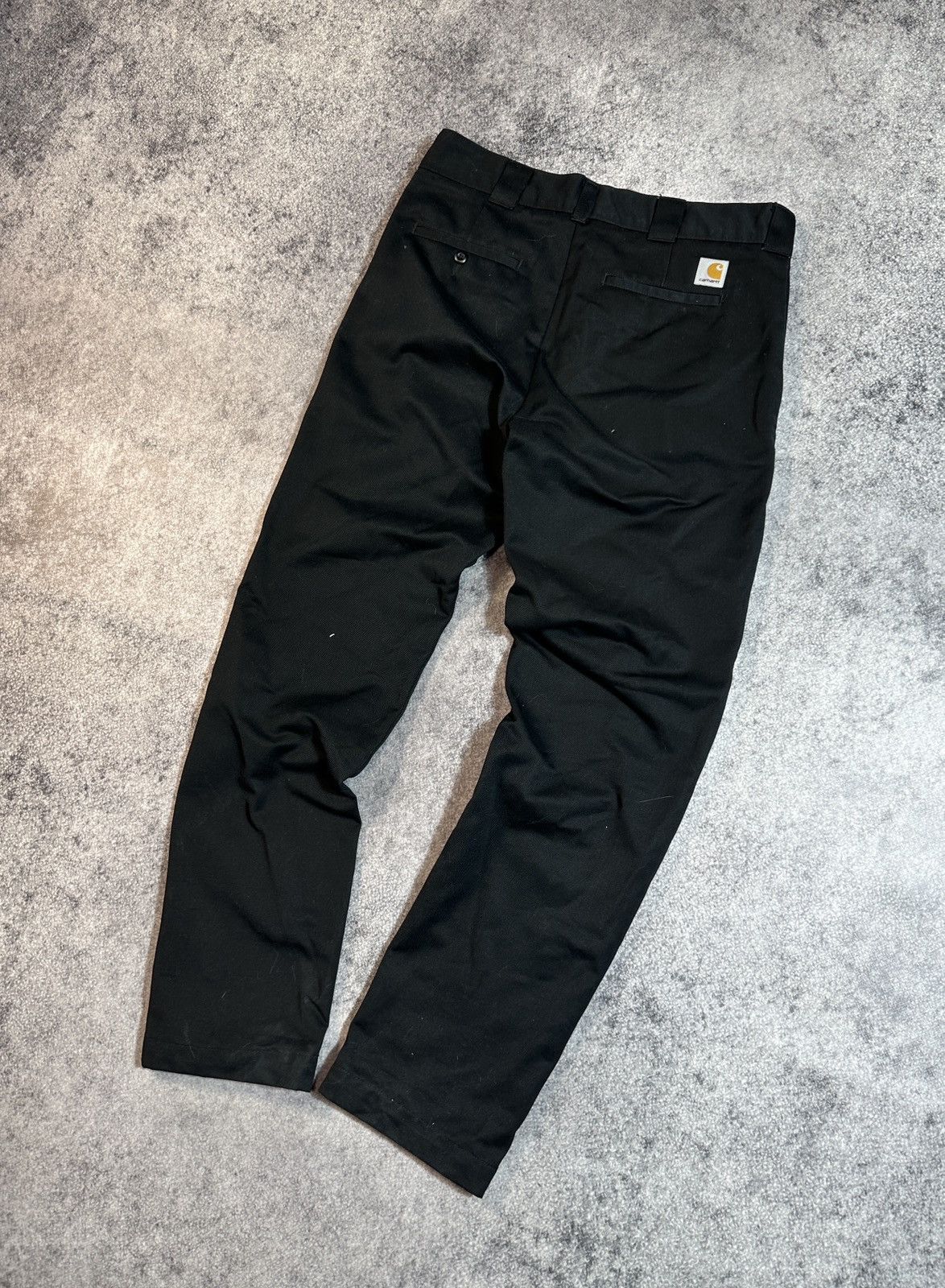 Carhartt × Carhartt Wip Y2K Carhartt Wip Master Pants Streetwear Chinos Black M USA Size US 30 / EU 46 - 1 Thumbnail