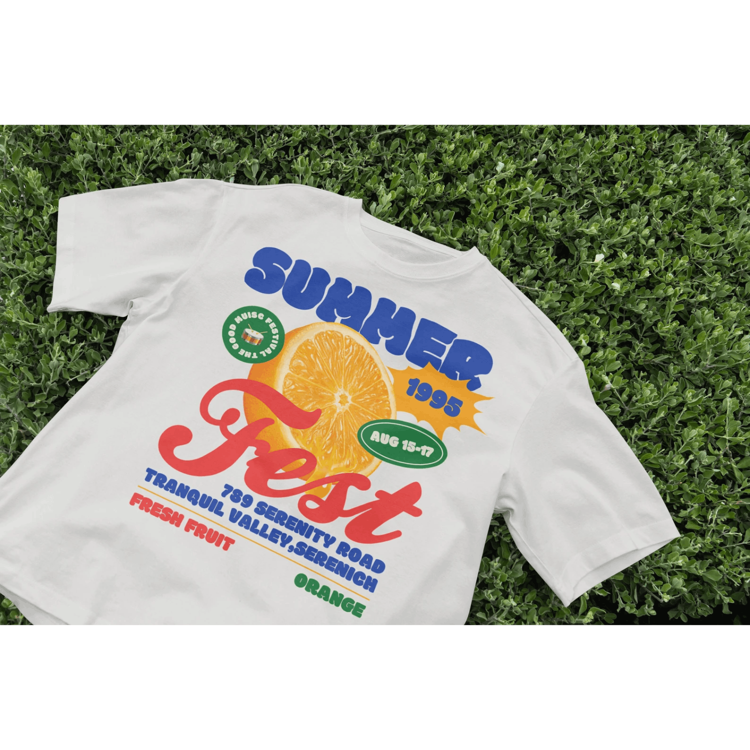 Japanese Brand × Vintage Retro Summer Fest T-Shirt, Cute Tropical Fruit Tee Size US L / EU 52-54 / 3 - 1 Thumbnail
