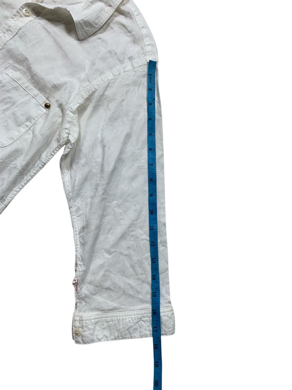 ANACHRONORM Anachonorm white button up shirt Size US M / EU 48-50 / 2 - 6 Thumbnail