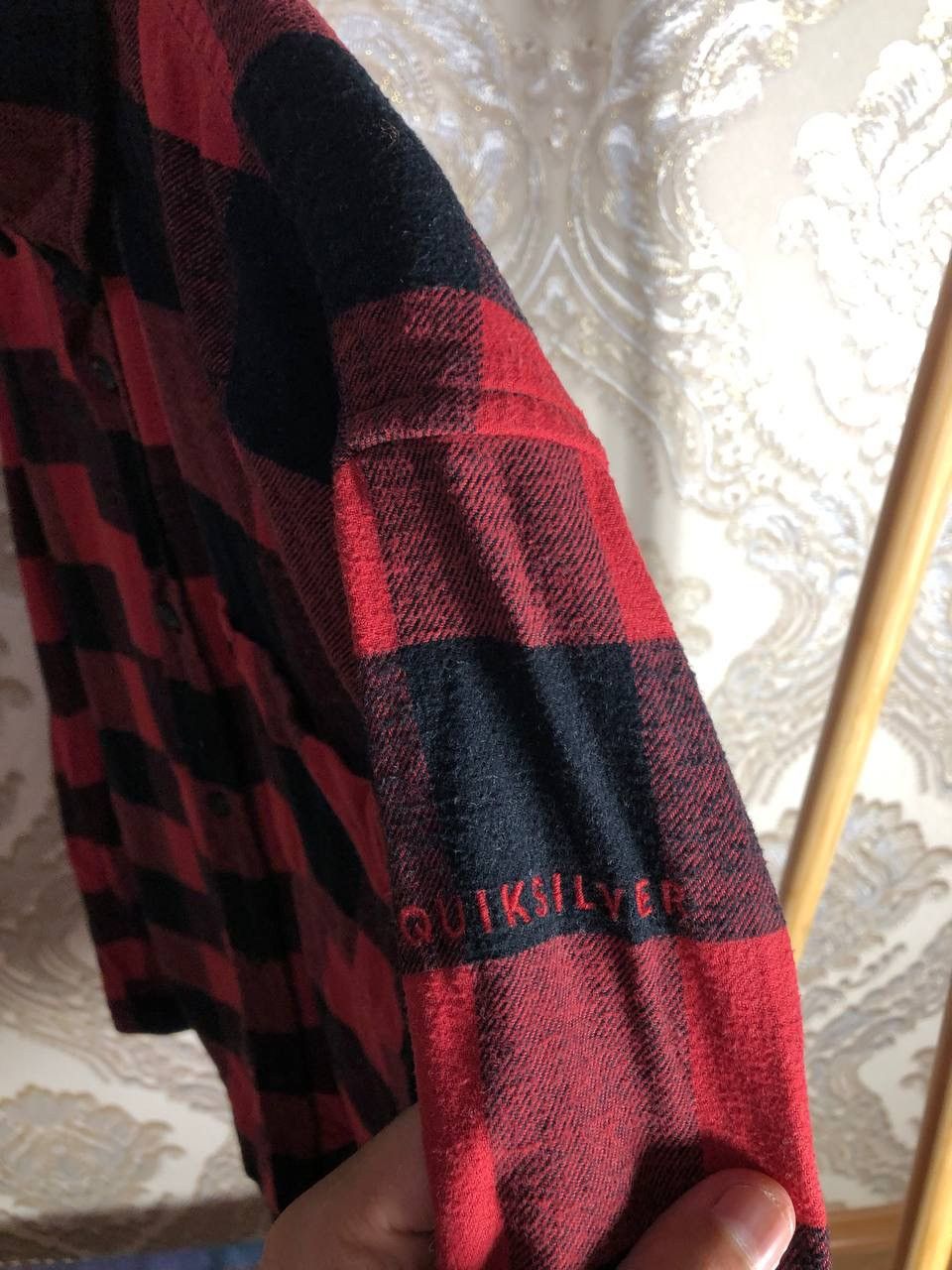Quiksilver VINTAGE QUIKSILVER FLANNEL DESIGNER SURF SHIRT RETRO Y2K 90s Size US XL / EU 56 / 4 - 4 Thumbnail