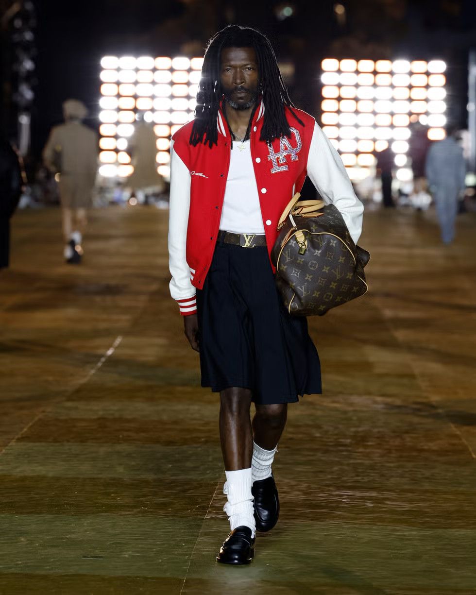 Louis Vuitton Runway SS '24 Mix Leather Varsity Blouson Size US M / EU 48-50 / 2 - 25 Thumbnail