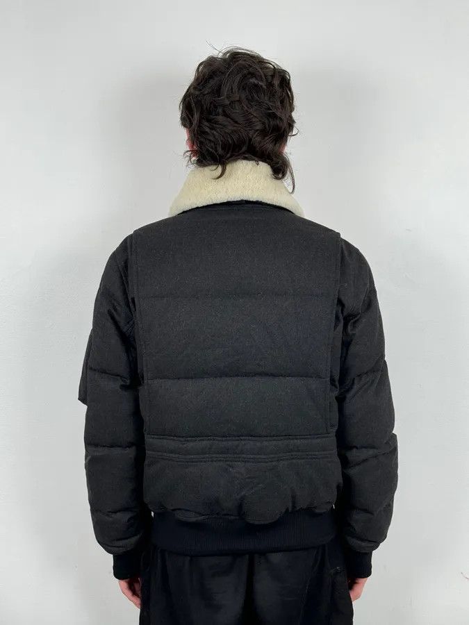 Yves Saint Laurent AW2010 Yves Saint Laurent Grey Wool Single-Breasted Fur Collar Jacket Size US M / EU 48-50 / 2 - 3 Thumbnail