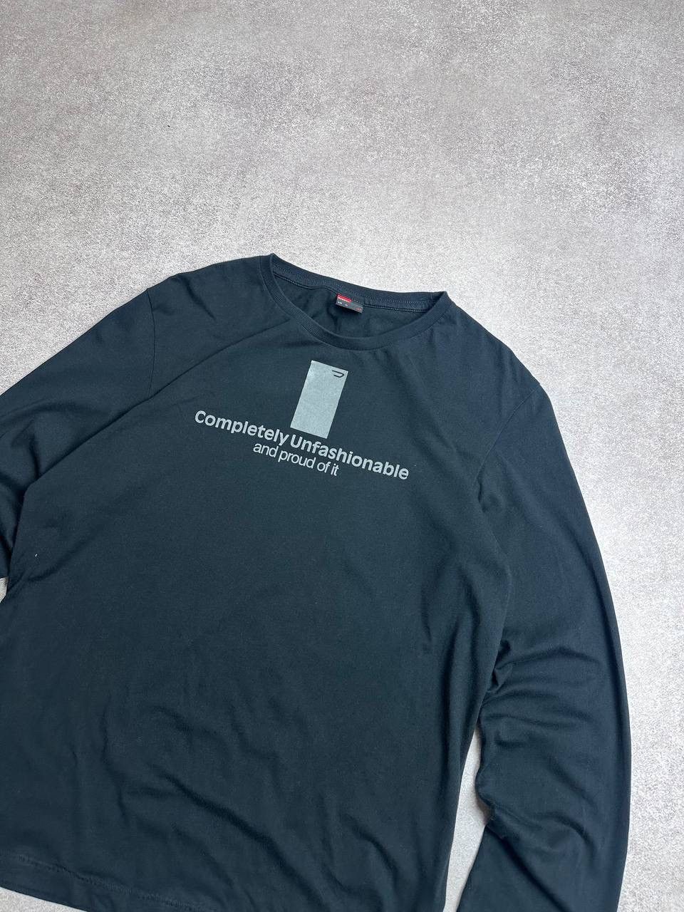 Diesel Vintage Diesel Completely Unfashionable Archival Longsleeve Size US XL / EU 56 / 4 - 2 Thumbnail