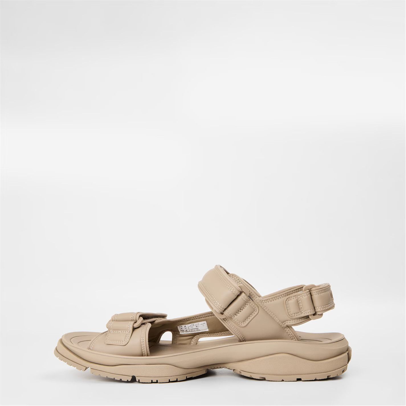 Balenciaga o1g2r1mq0226 Flatform Sandals In Taupe Size US 7.5 / EU 40-41 - 2 Thumbnail