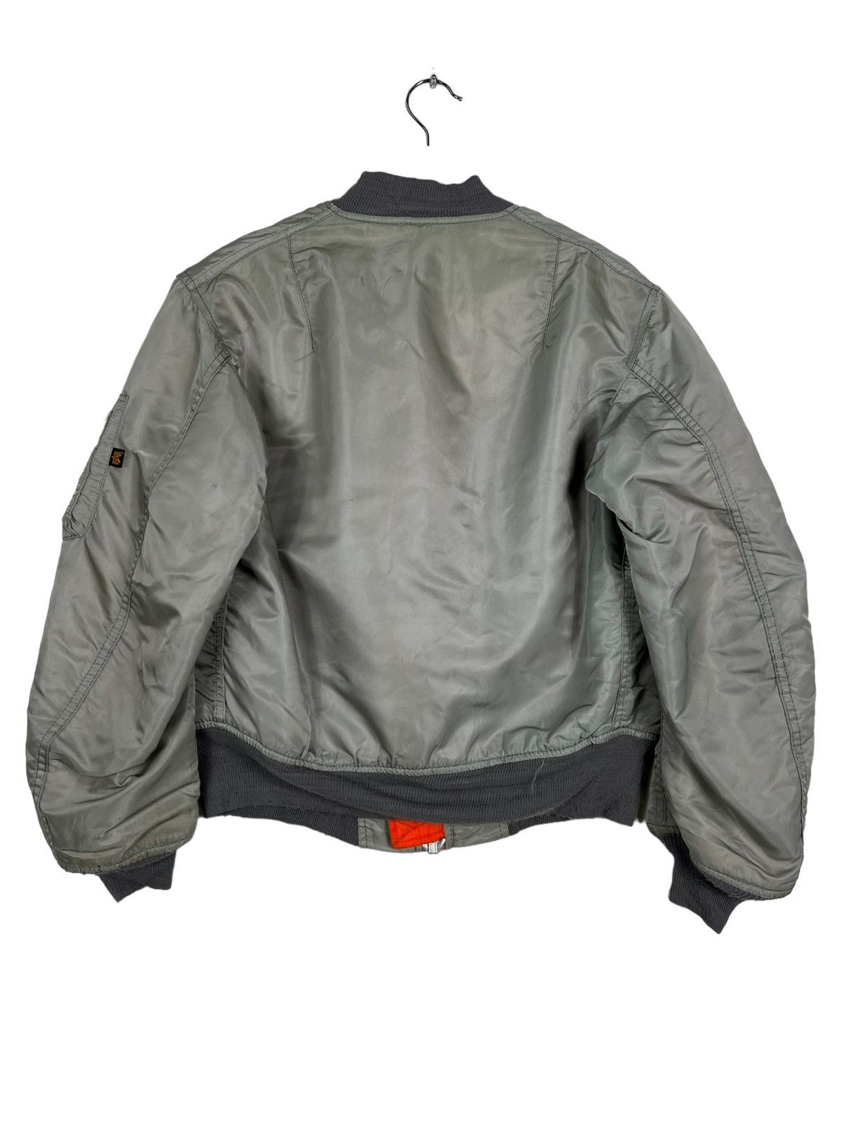 Alpha Industries 🔥 VINTAGE RIOT RIOT AFFA ALPHA MA-1 BOMBER JACKET Size US S / EU 44-46 / 1 - 8 Thumbnail