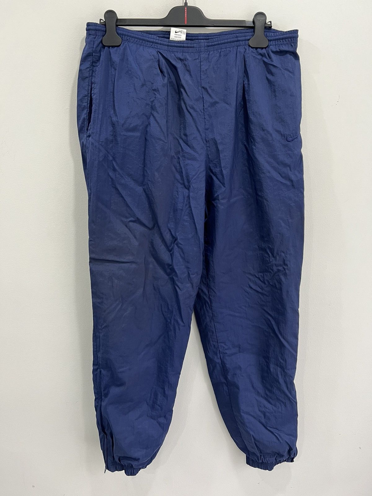 Nike Vintage Nike track Pants swoosh check Medium Size US 34 / EU 50 - 1 Thumbnail