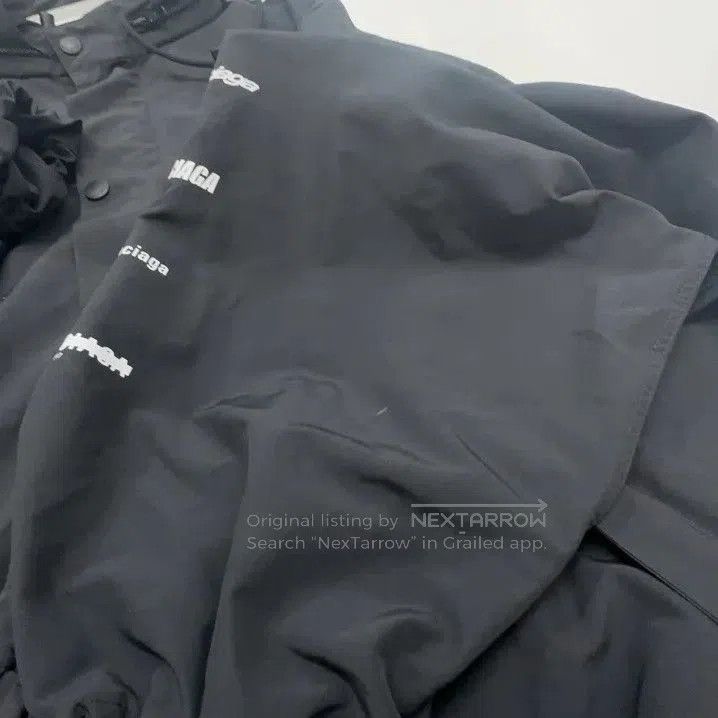 Balenciaga Balenciaga SS23 Logo Print Hooded Jacket. Size US S / EU 44-46 / 1 - 4 Thumbnail